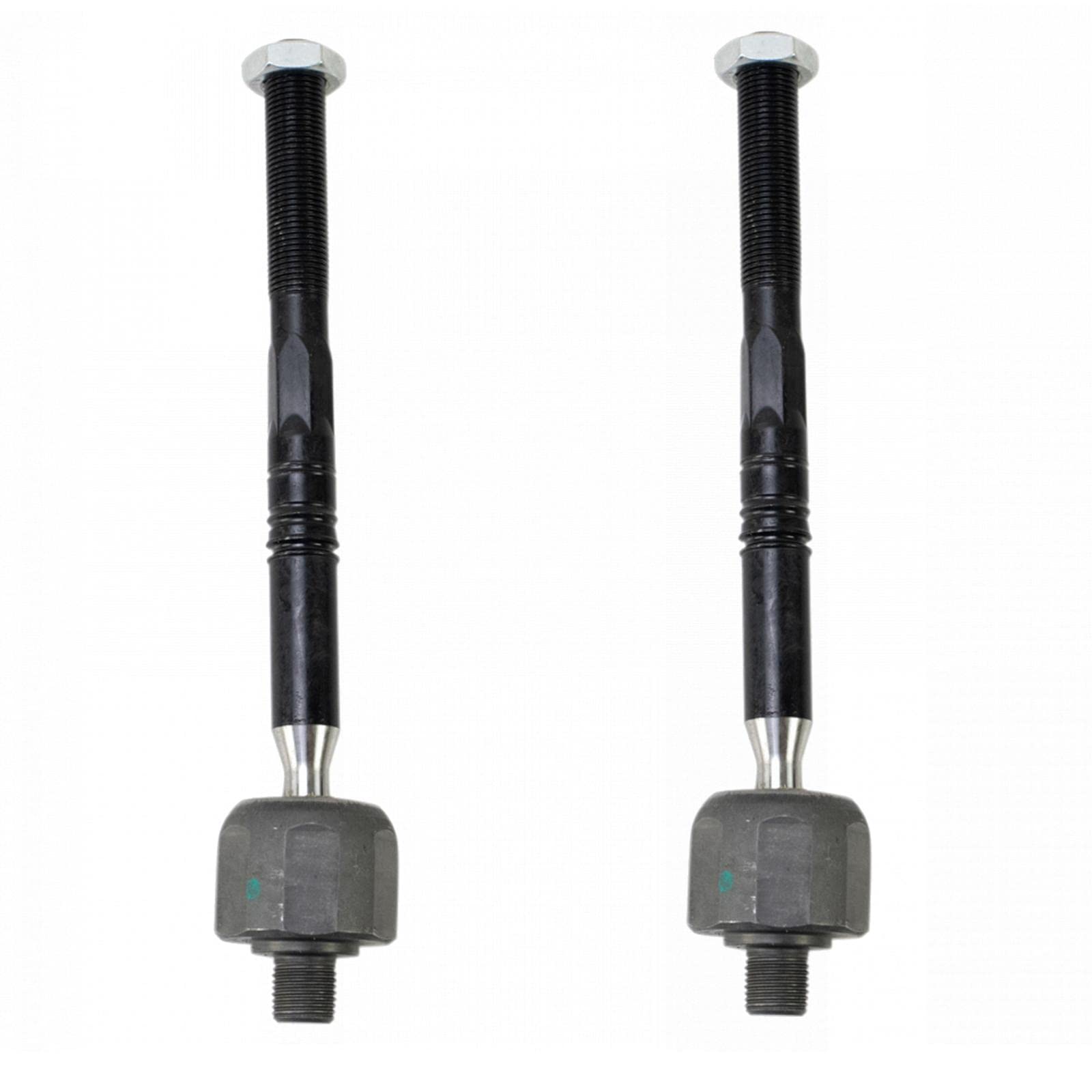TRQ Front Inner Tie Rod Set Compatible with 2013-2019 Cadillac ATS