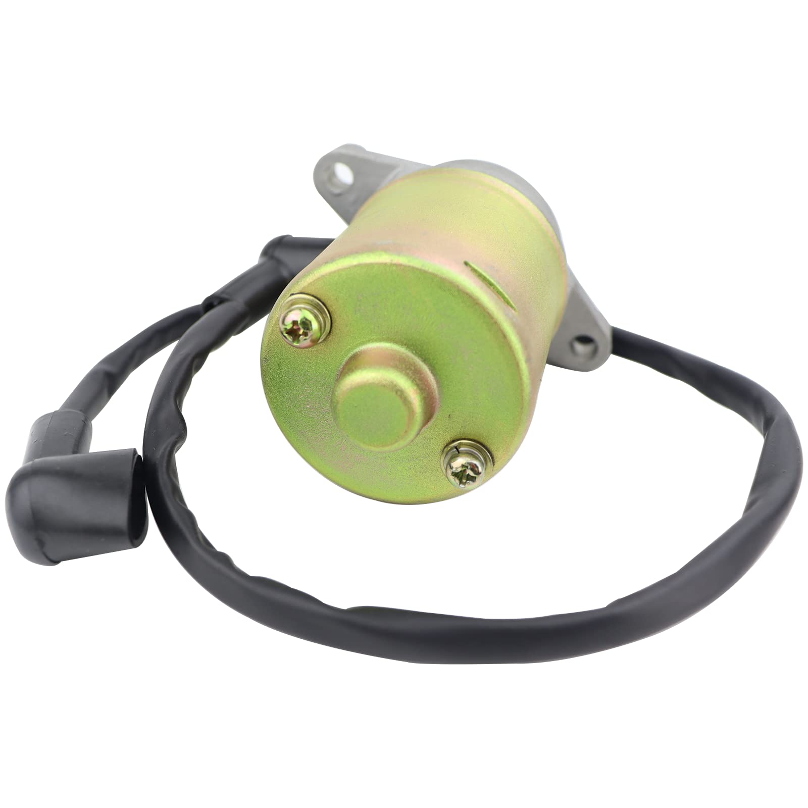 STABSOLI Starter Motor & Drive & Solenoid Relay Fit for GY6 47cc 49cc 50cc 60cc 80cc 100cc Scooter Moped ATV Go Karts Taotao SUN