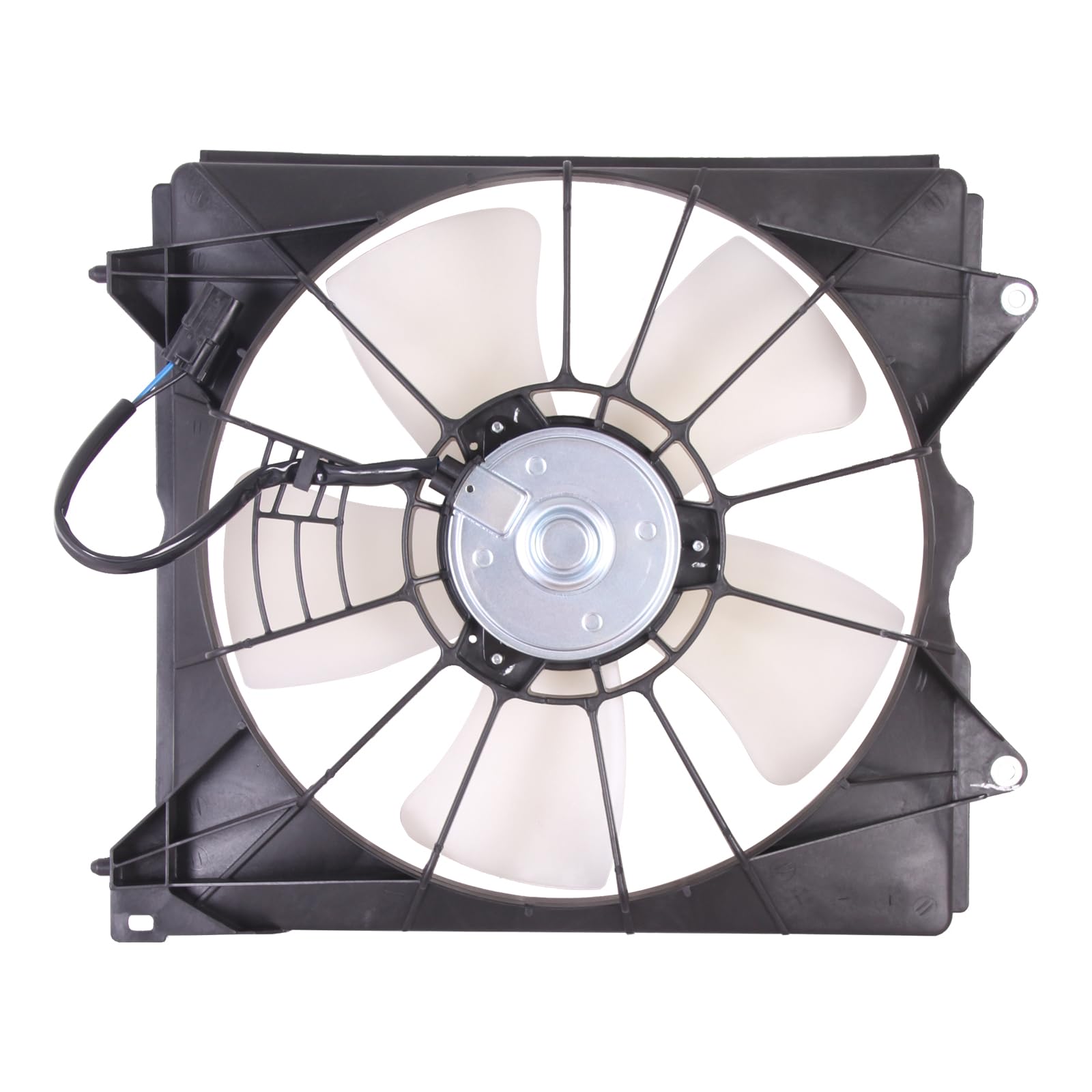 TYG Upgraded Cooling Fan Assembly for 2008-2012 Honda Accord Sedan/Coupe 2.4L 4Cyl (Toyo Brand) | Racing-Level OE Replacement En