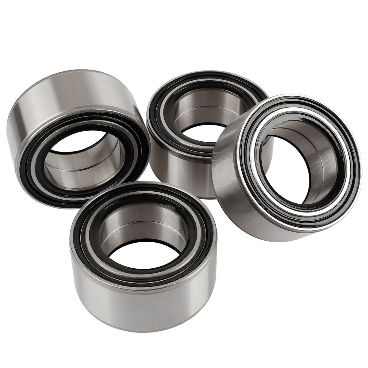 Nakuuly Front And Rear Wheel Bearings Pack Of 4 Compatible With Polaris Rzr Xp 4 900 1000 Turbo Diesel Crew Scrambler Sportsman Replaces # 3514699 3514822 3514924 3514627