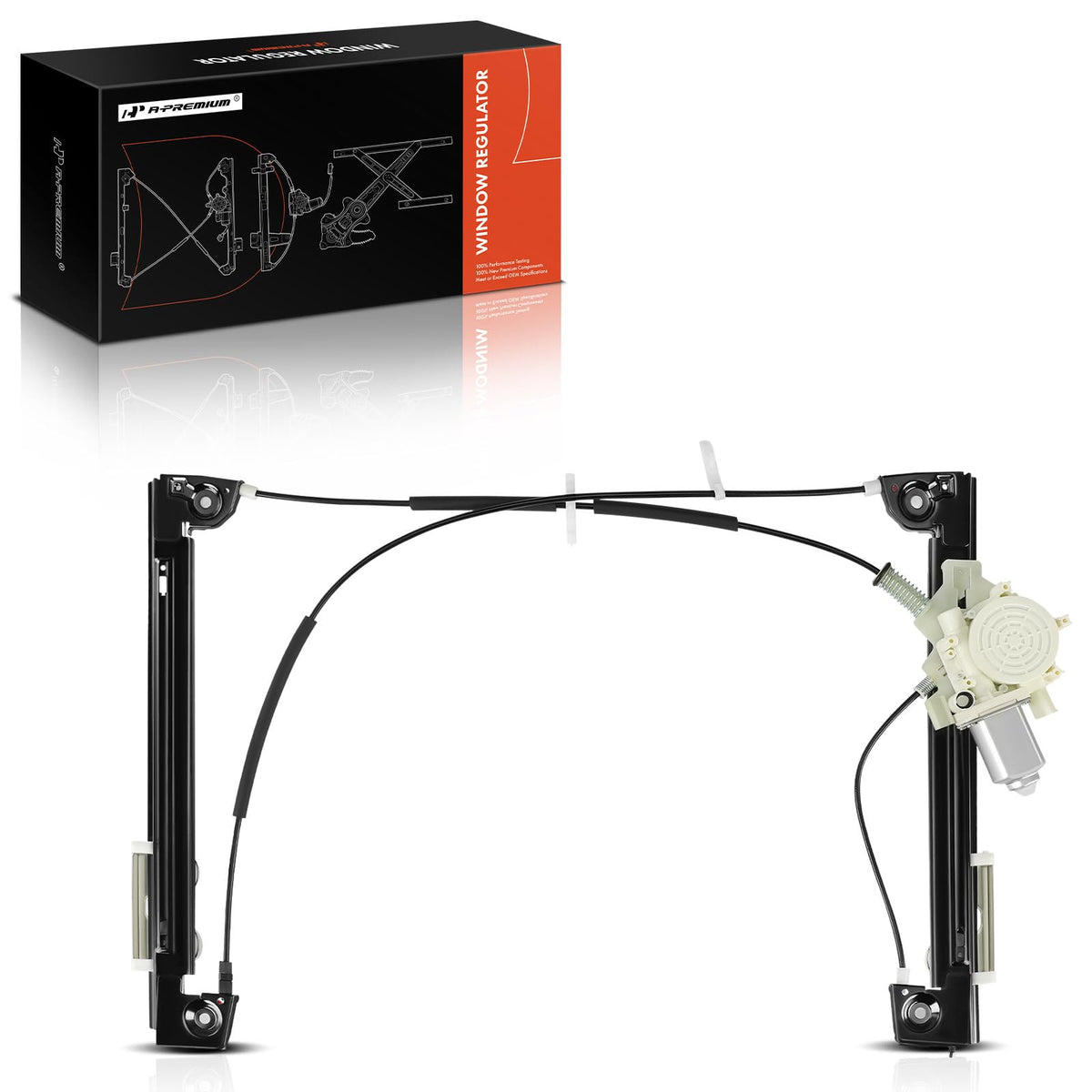 A-Premium Power Window Regulator with Motor Replacement for Mini Cooper 2002-2005 Front Left Driver Side