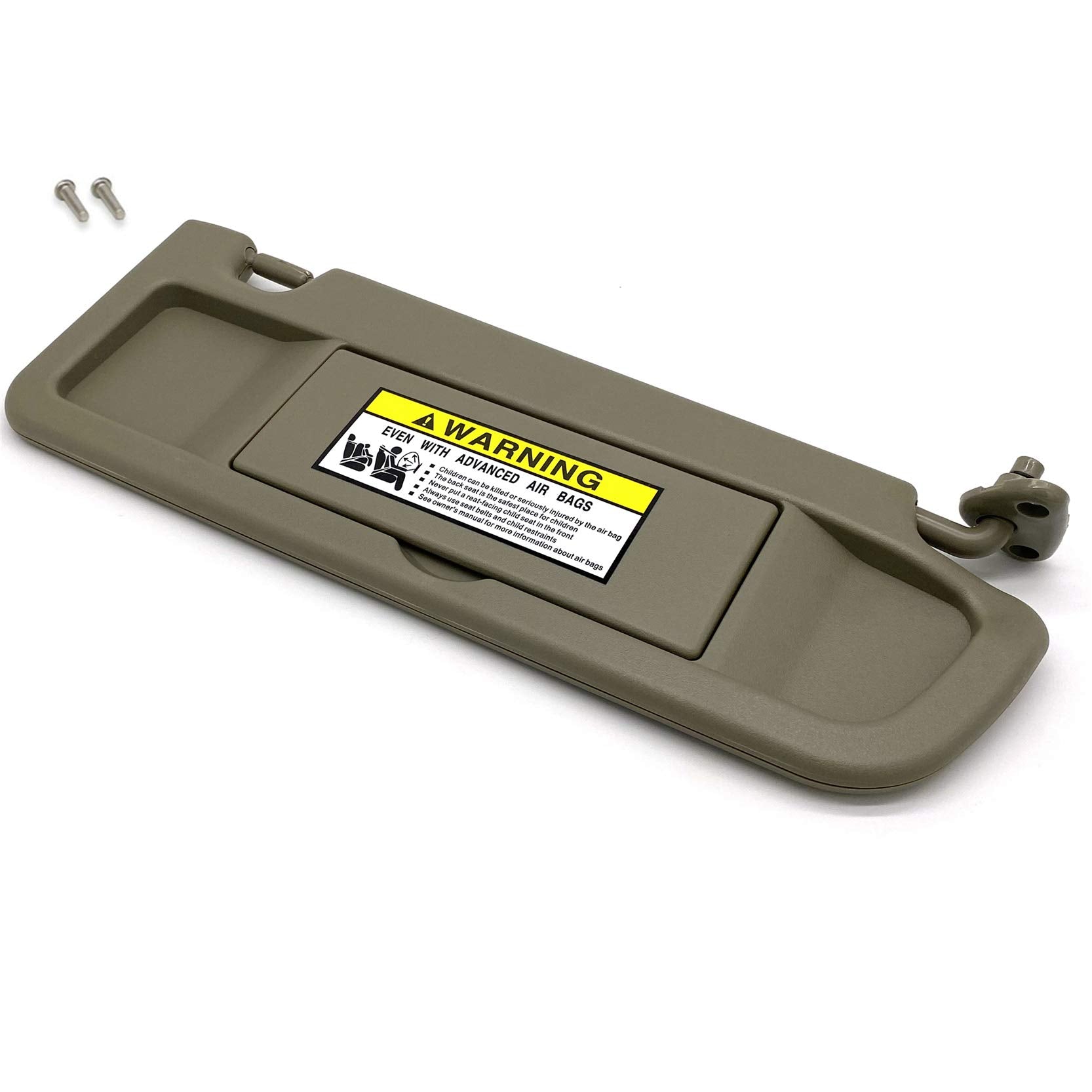 Ezzy Auto Tan Right Passenger Side Sun Visor For Civic 2006 2007 2008 2009 2010 2011 Ex Lx Sedan Si Coupe 83280-Sna-A01Za