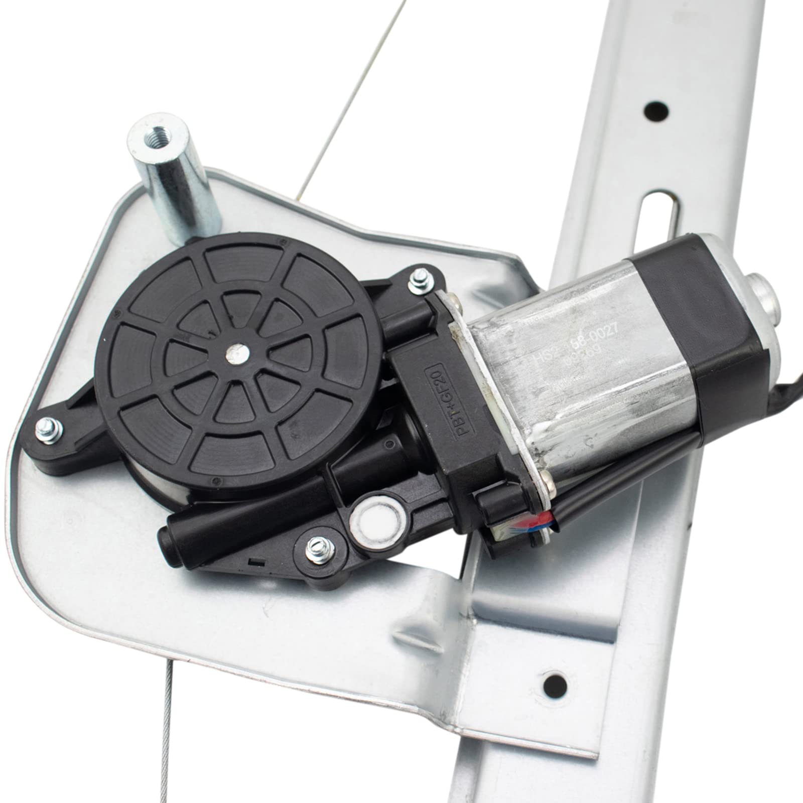 Trq Rear Power Window Regulator And Motor Assembly Rh Right Passenger Side Compatible With Gmc Sierra 1500 2055 Hd 3500 Hd Chevy