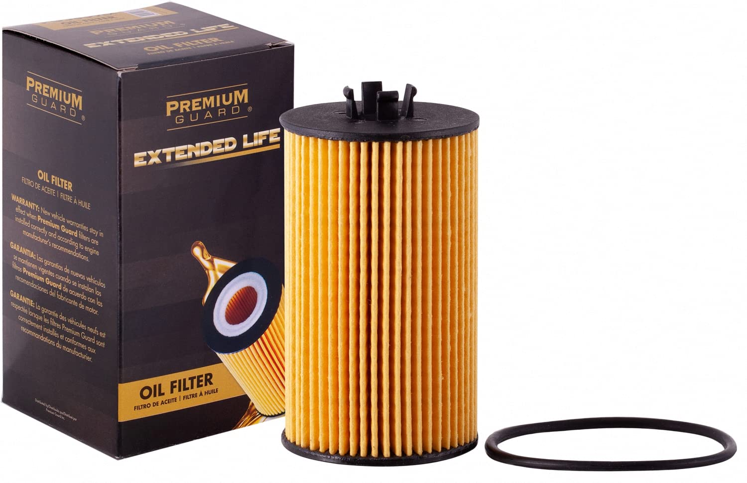 Premium Guard Oil Filter, Extended Life Premium Guard5839EX| Fits 2011-16 Chevrolet Cruze, 2013-20 Trax, Buick Encore, 2012-18 Sonic, 2017-21 GMC Canyon, 2009-10 Pontiac G3, 2008-09 Saturn Astra