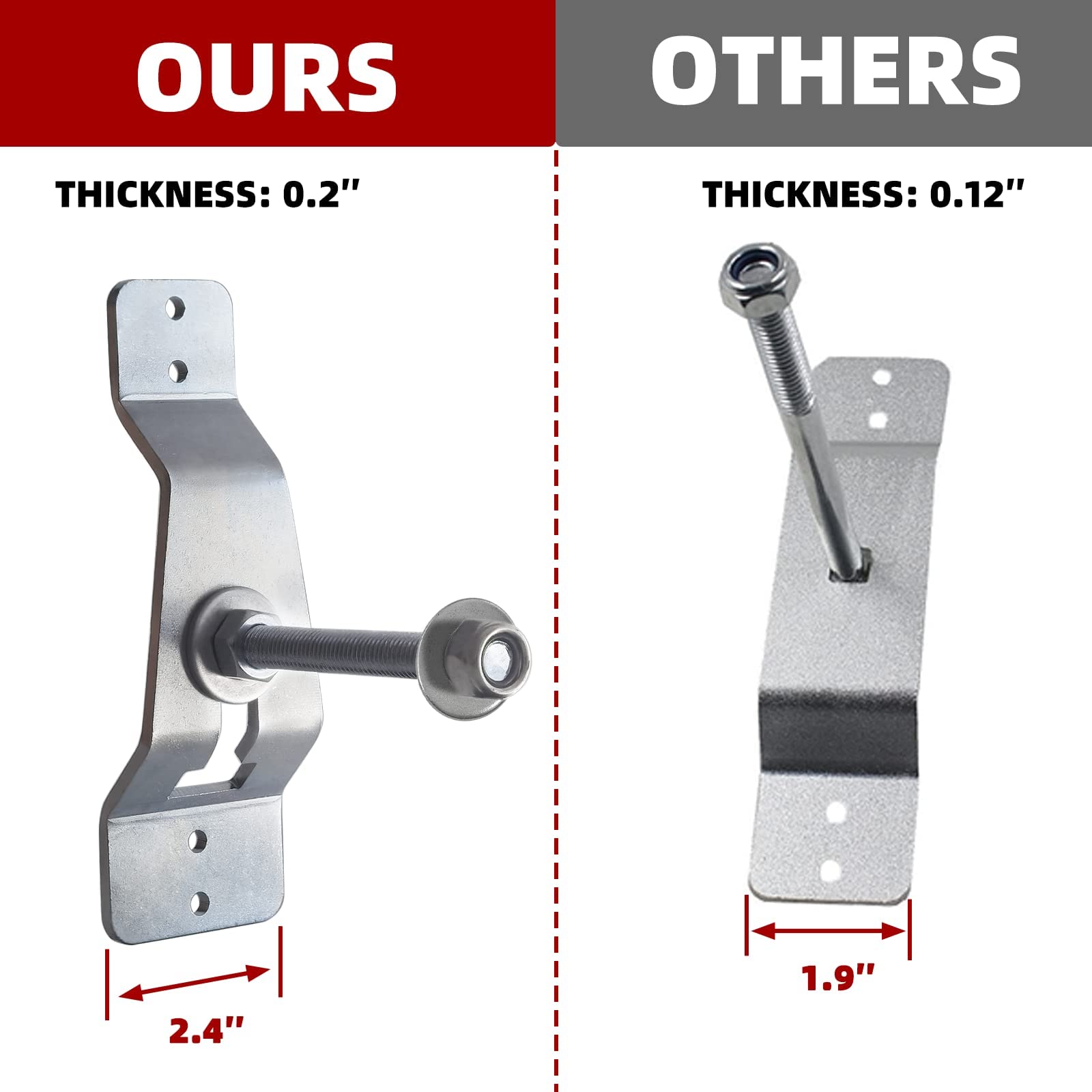 Wall Mount Spare Tire Carrier Mount For Trailer,Spare Tire Carrier Bracket For Enclosed Trailer Accessories Spare Tire Holder Fo