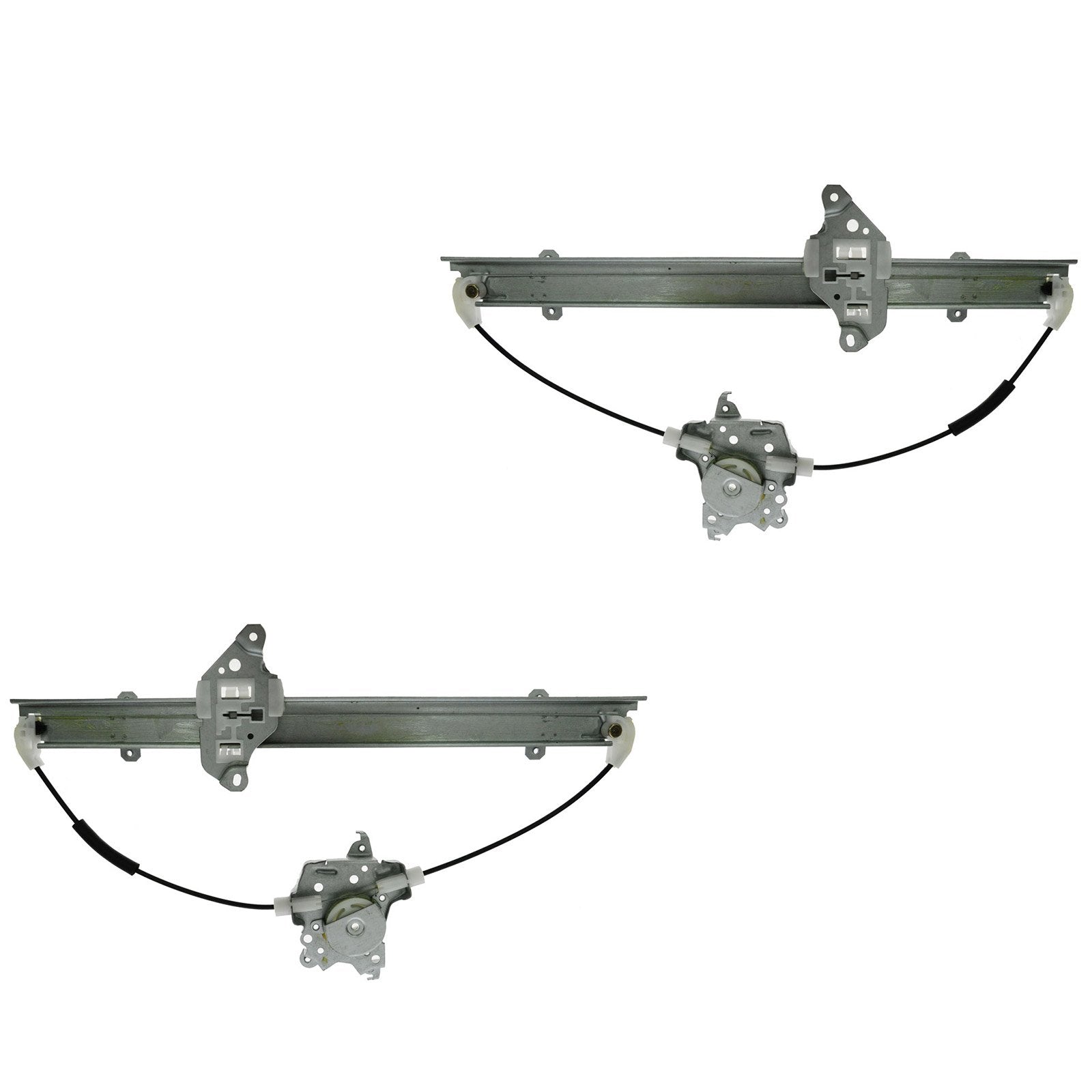 Trq Front Power Window Regulator Set Compatible With 2005-2015 Nissan Frontier 2005-2010 Pathfinder Xterra 2009-2012 Suzuki Equa
