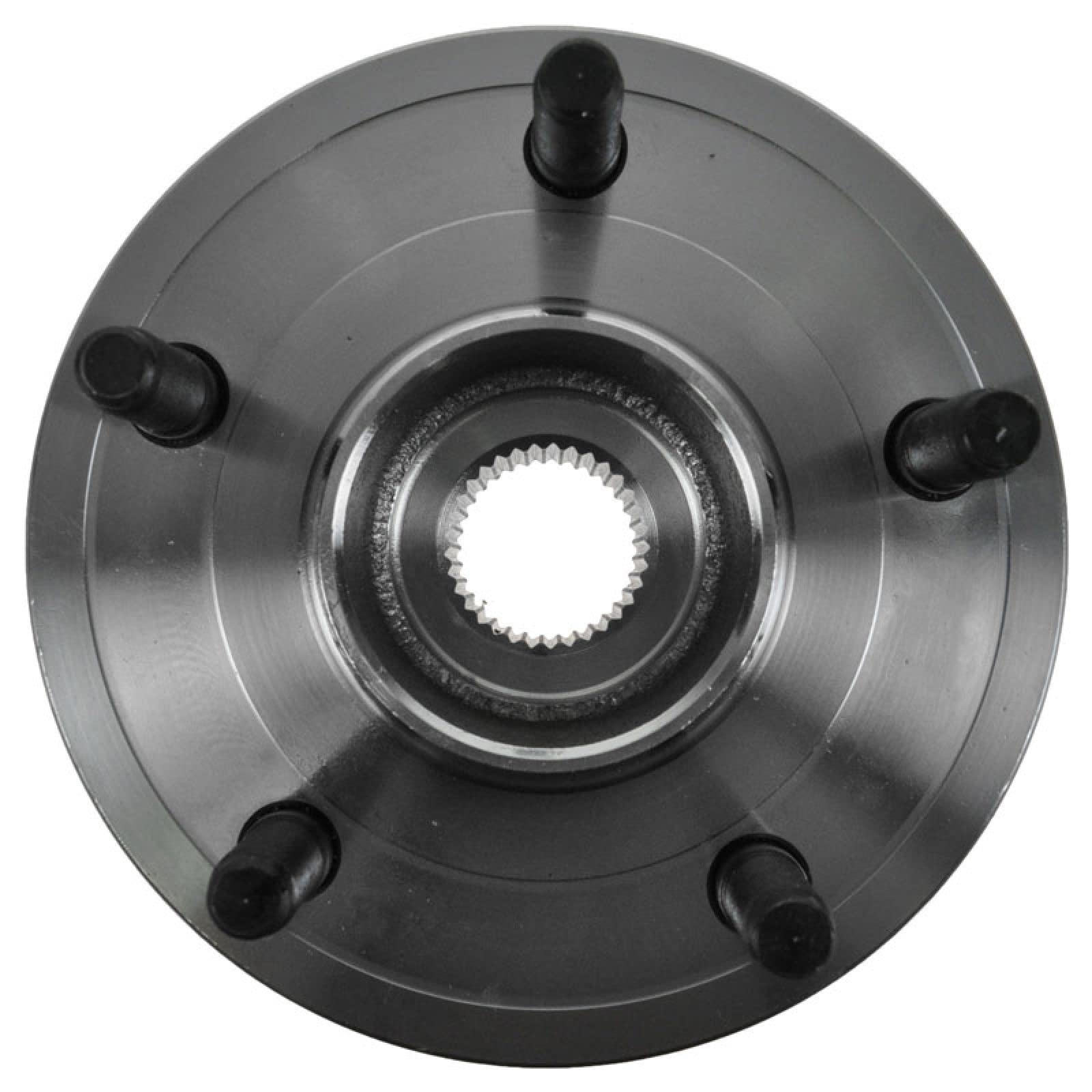 Trq Front Wheel Hub Bearings Assembly Set Compatible With 2005-2010 Dodge Dakota 2006-2009 Mitsubishi Raider 2011 Ram