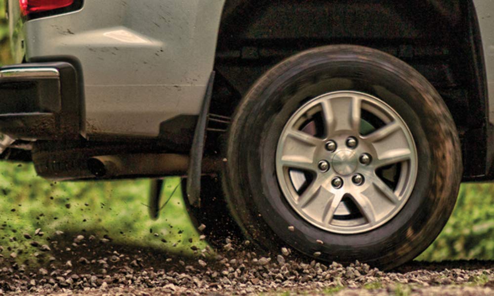 Husky Front Mud Guards, For The 2004 Ford F-350 Super Duty Regular Cab