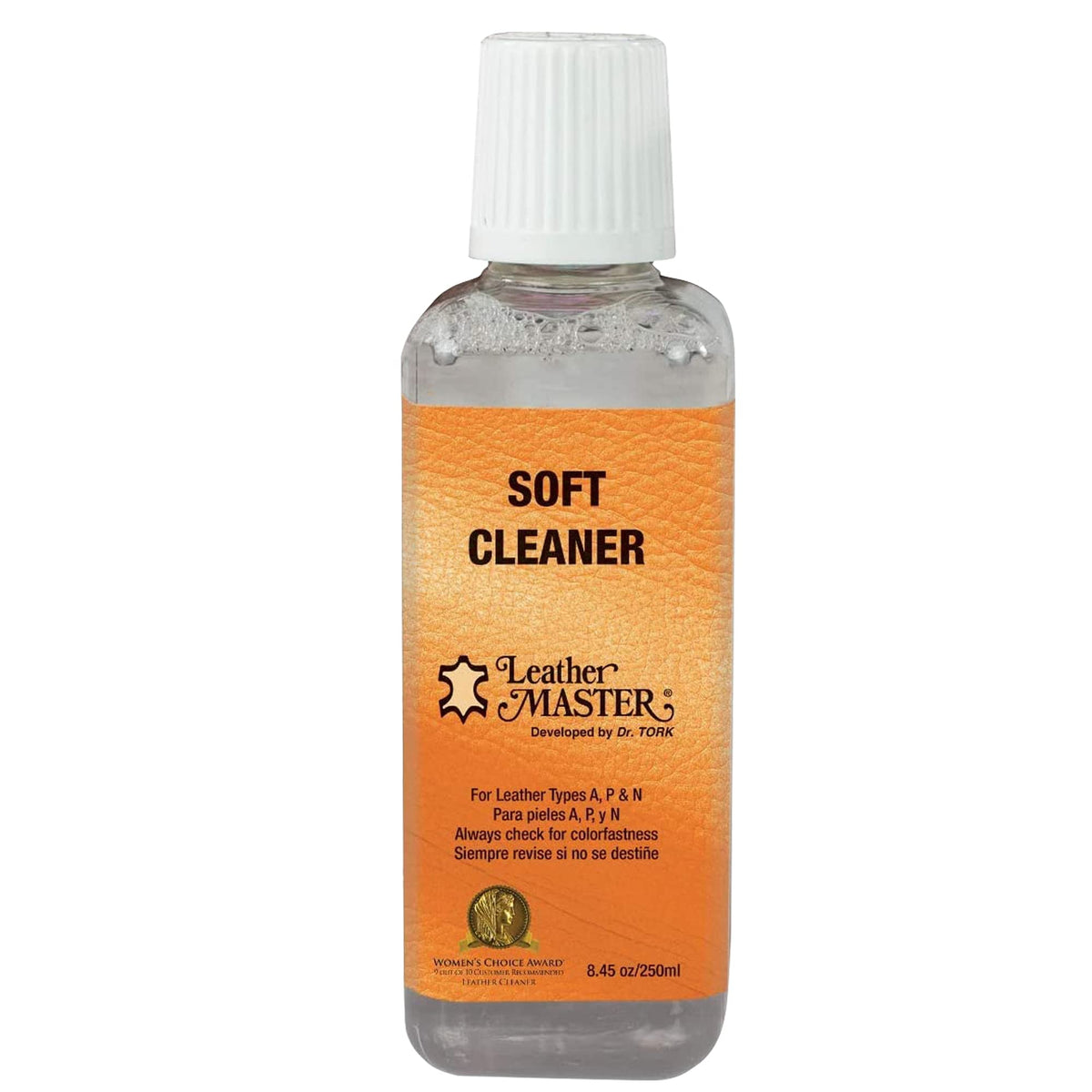 Leather Master Soft Leather Cleaner | Cleans & Removes Stains on Leather, Faux, & Vinyl | Leather Cleaner for Car Seats, Couches
