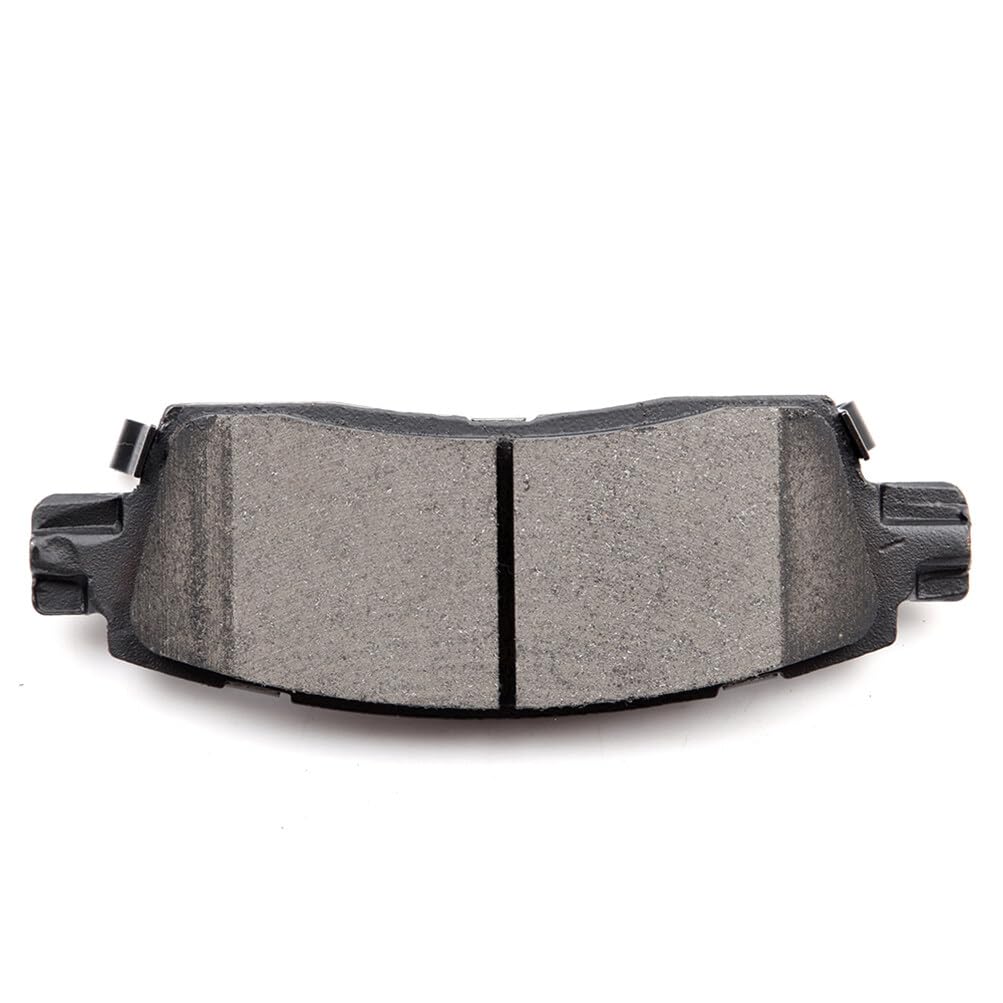 Eccpp D1169-8282 D883-7760 Front Semi Metallic & Rear Ceramic Disc Brake Pad Set Fit For Buick Enclave 2008-2017,For Buick Raini