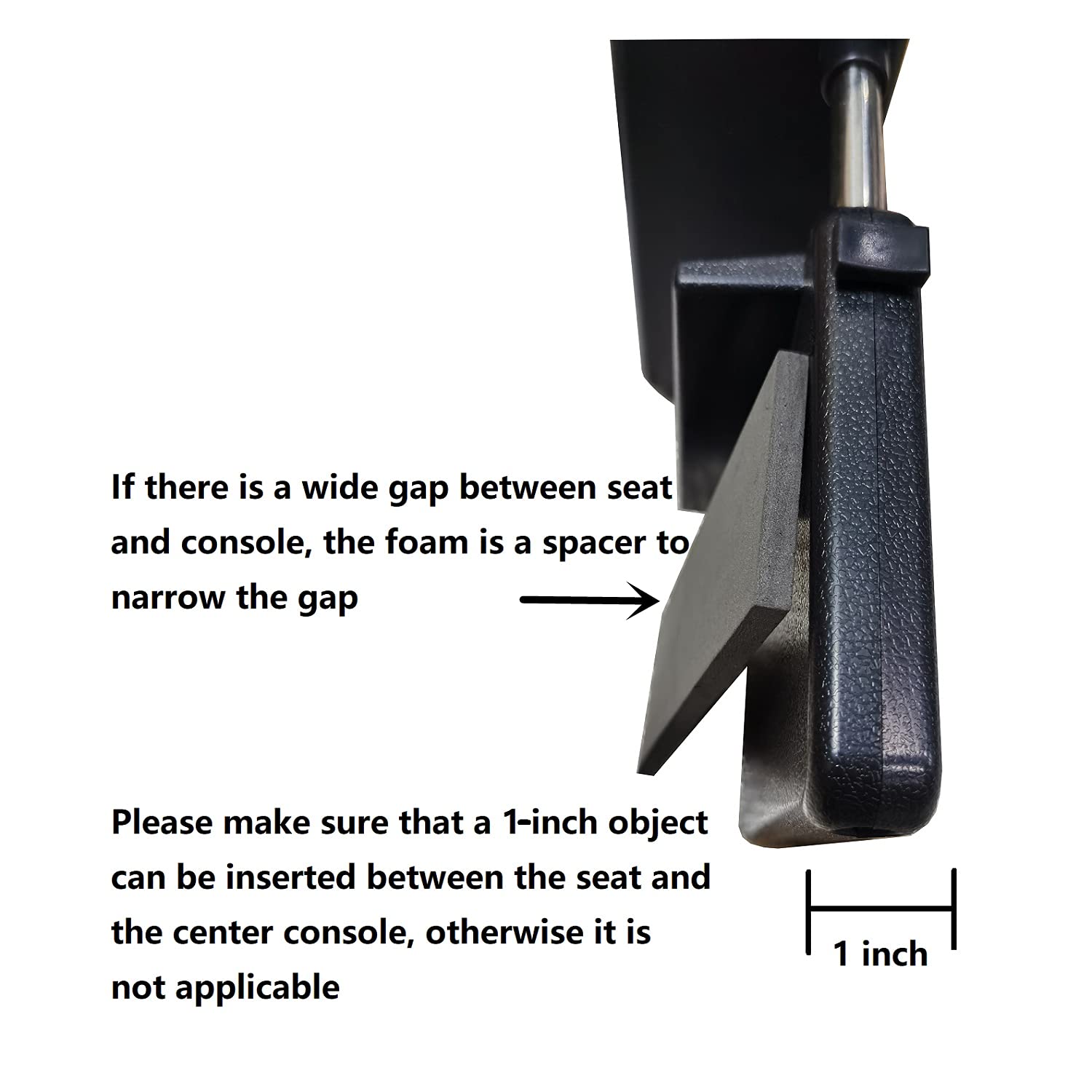 Jeyoda Car Armrest Box Adjustable Pad Refit Car Central Lift Armres Storage Organizer Box Arm Rest(Black Line)