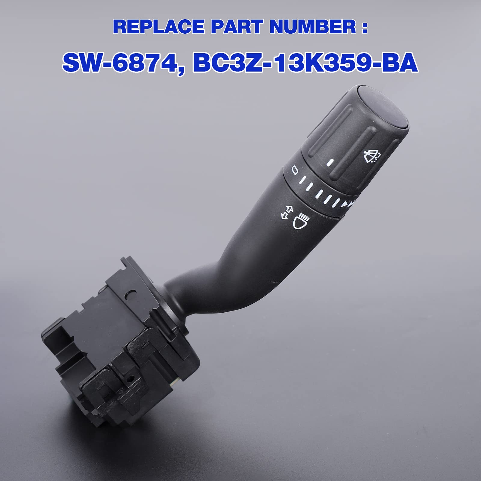 Windshield Wiper Switch Multi-Function Turn Signal Switch Replacement For 2011 2012 2013 Ford F150 F250 F350 F450 F550 Super Dut