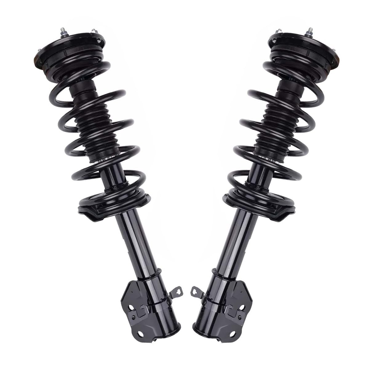 Autoshack Front Complete Struts Coil Springs Assembly Pair Of 2 Driver And Passenger Side Replacement For 2007-2011 2012 2013 2014 Ford Edge 2007-2015 Lincoln Mkx 3.5L 3.7L V6 Awd Fwd Cst488-489Pr