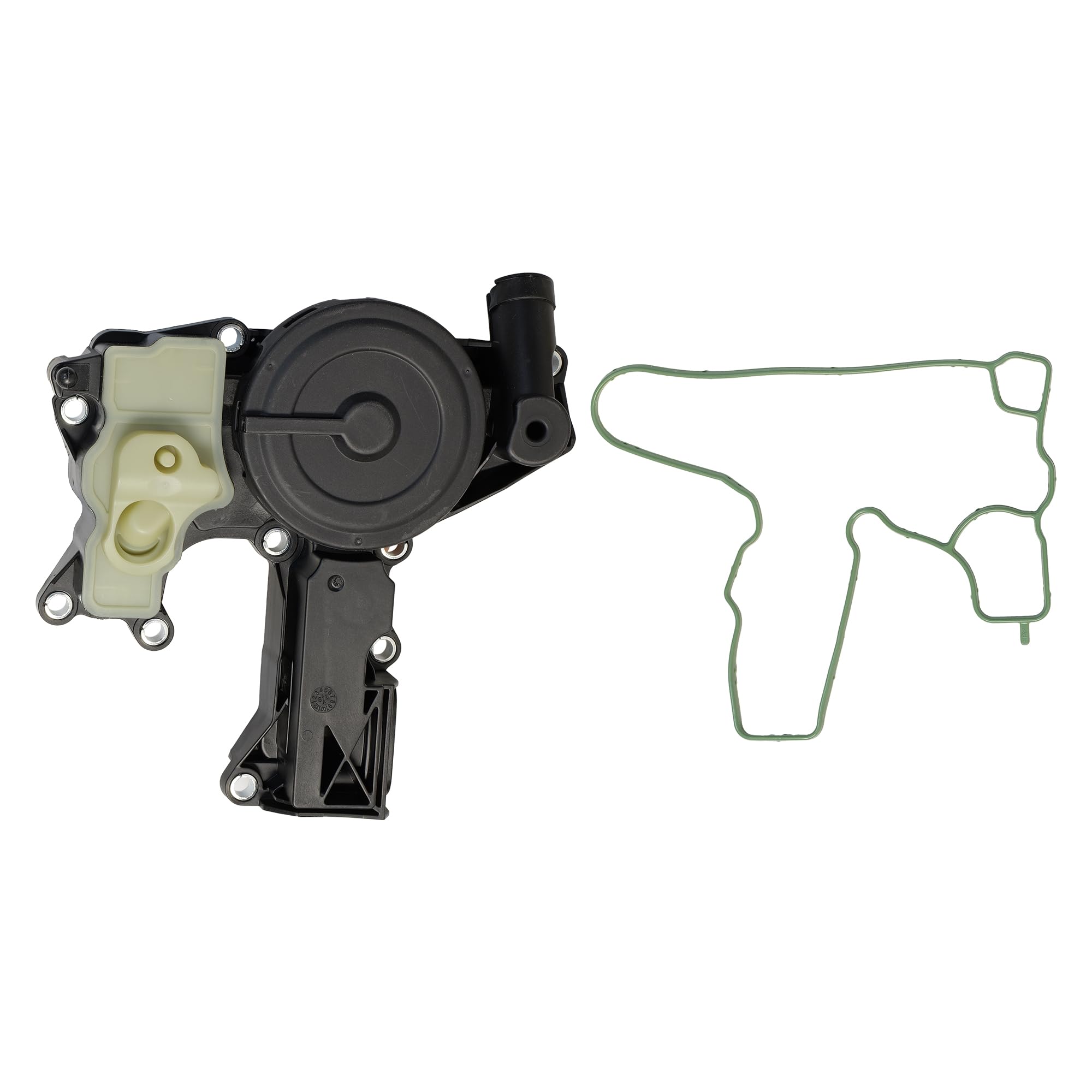 Pcv Valve Oil Separator Crankcase Vent Valve W/Gasket For Audi A3 A4 A5 Q5 Tt Vw Beetle Cc Golf Passat Tiguan Eos Jetta 2.0T 06H103495Ae 06H103495J 06H103495Ak