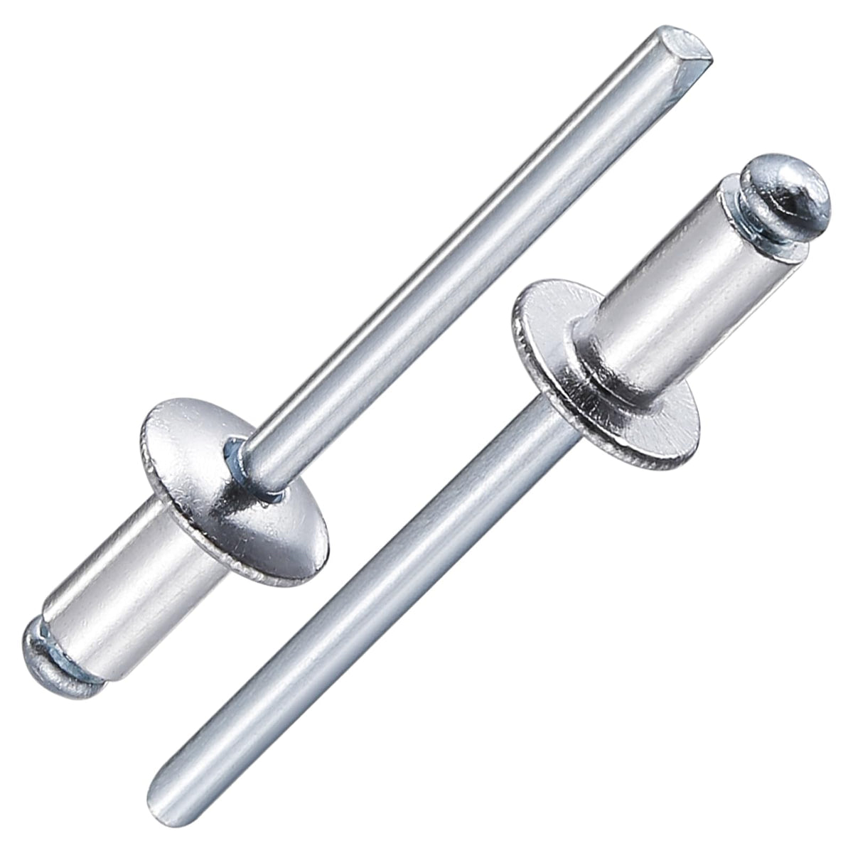 Wensilon (300Pcs) 1/8'X3/8' Aluminum Blind Pro Rivets,Aluminum Grip And Steel Mandrel