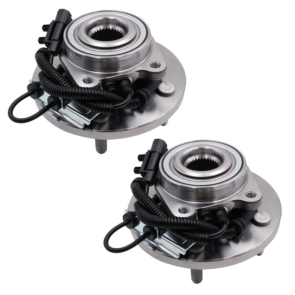 PAROD 2pcs 513273 Front Wheel Hub & Bearing Assembly Compatible with 2008-2016 Chrysler Town & Country, Dodge Grand Caravan, 200