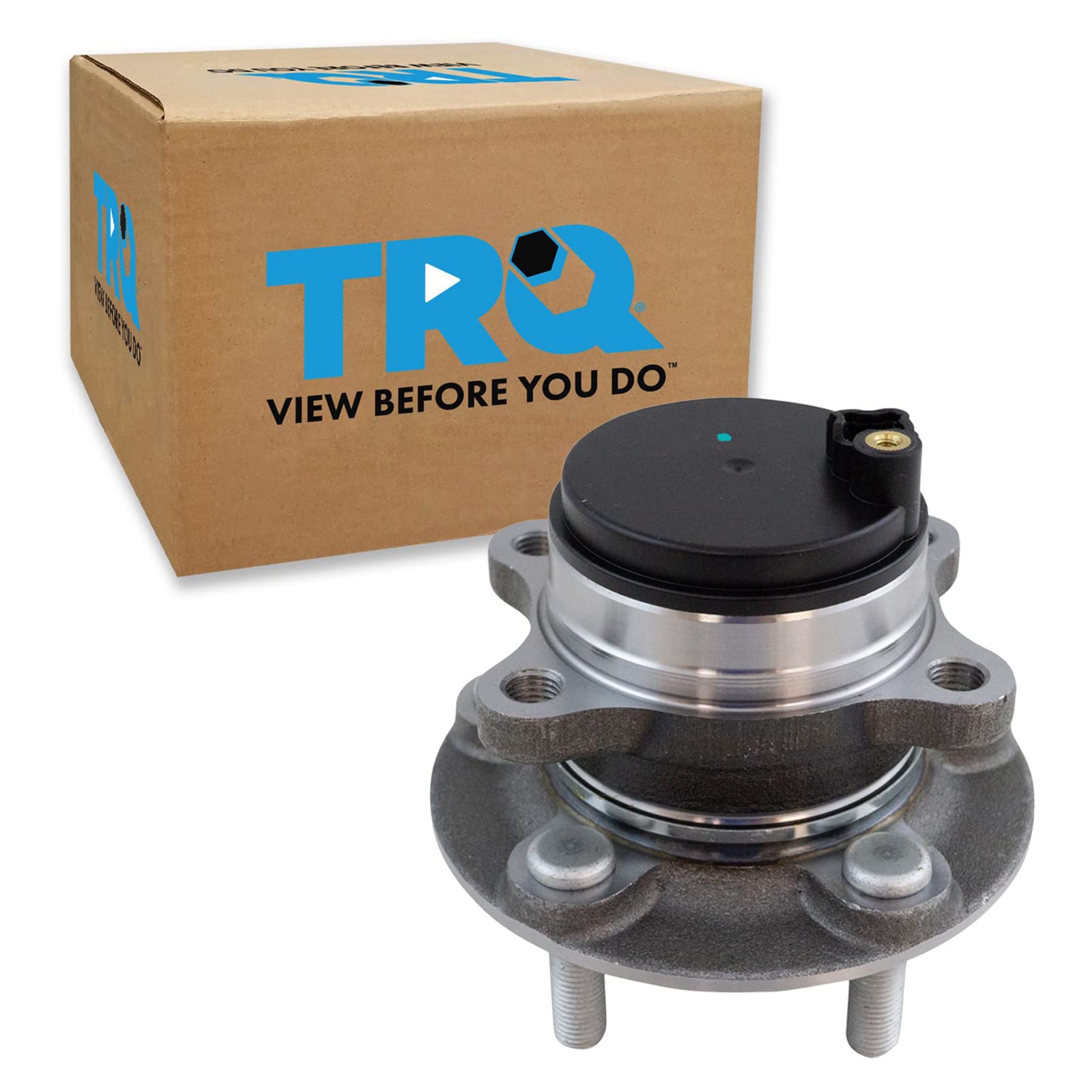 Trq Rear Left Right Wheel Hub Bearing Assembly Driver Passenger Side Compatible With 2014-2020 Ford Fusion 2019-2020 Police Resp