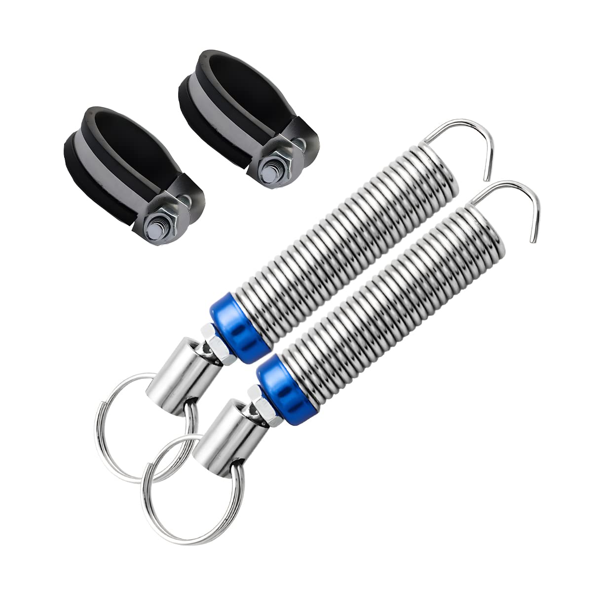 Car Trunk Lid Metal Spring, 2Pcs Adjustable Auto Car Trunk Boot Lid, Automatic Lifting Spring Device, Stainless Steel Universal 