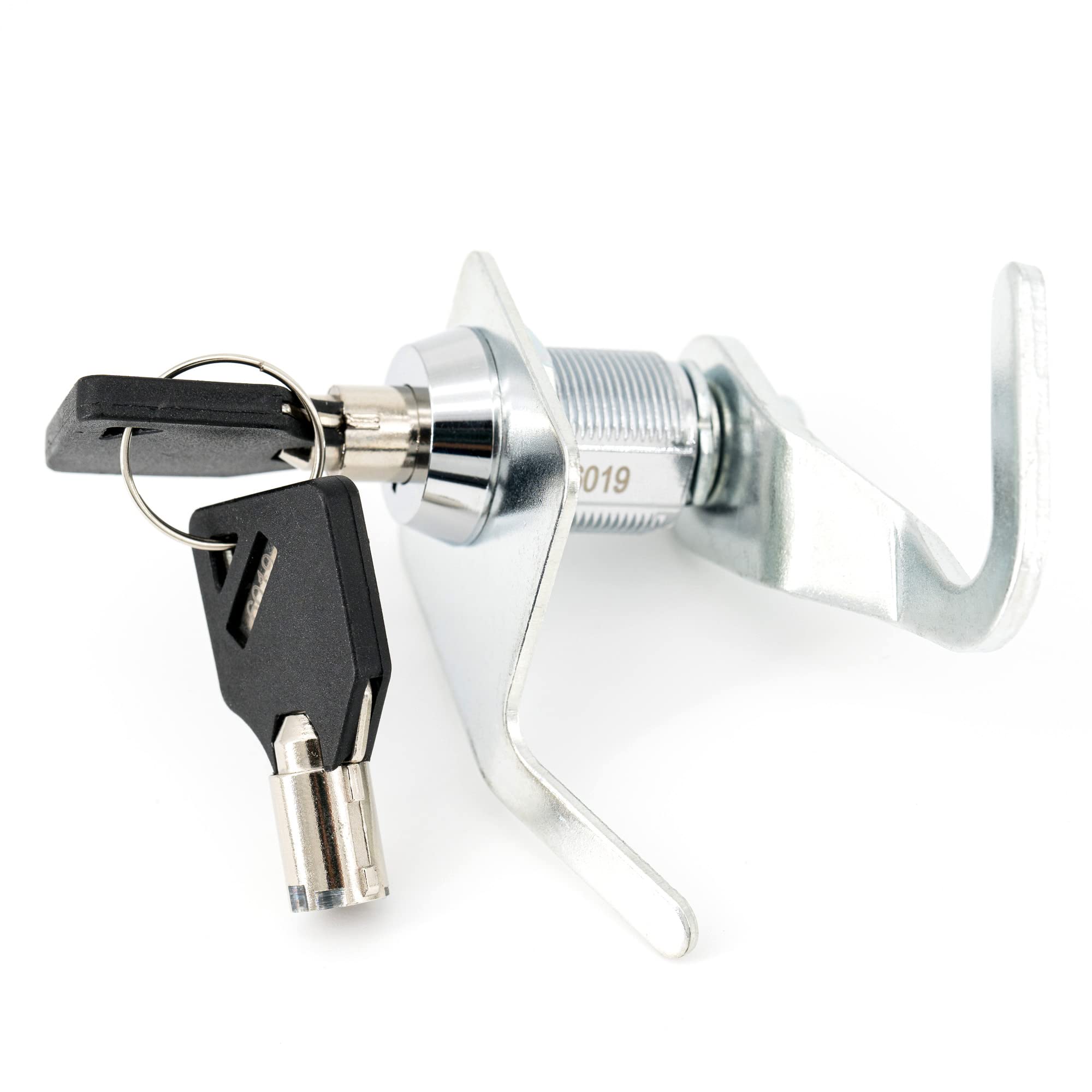 Americruise Motorcycle Saddle Bag Lock Real Trunk Lock Tour Pak Lock with 2 Keys for Harley Touring Road King Electra Street Roa