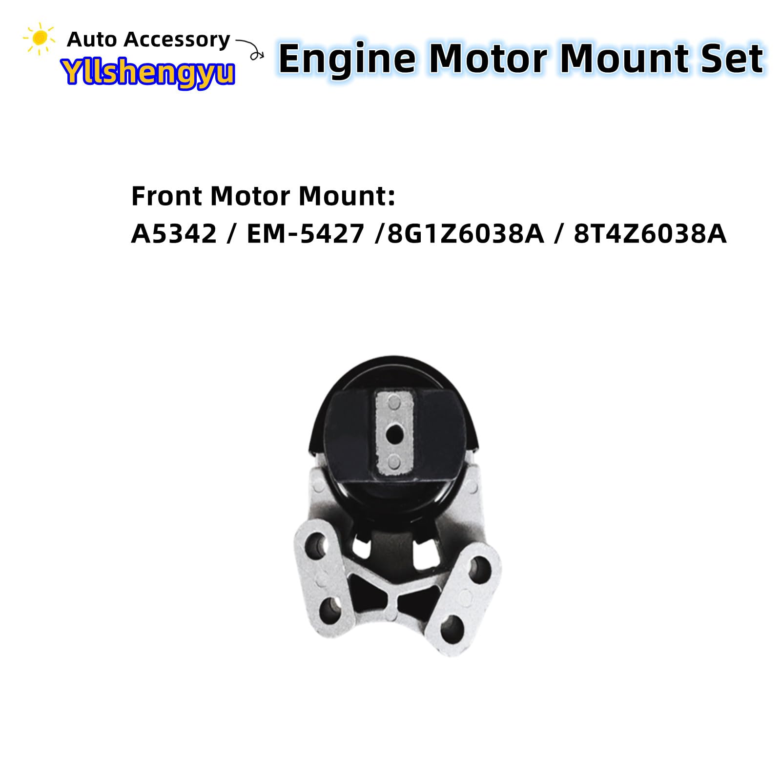 3Pcs Engine Motor Mount Kit Compatible With Edge 2007-2014 3.5L/2011-2014 3.7L Fits For Lincoln Mkx 2007-2010 3.5L/ 2011-2015 3.