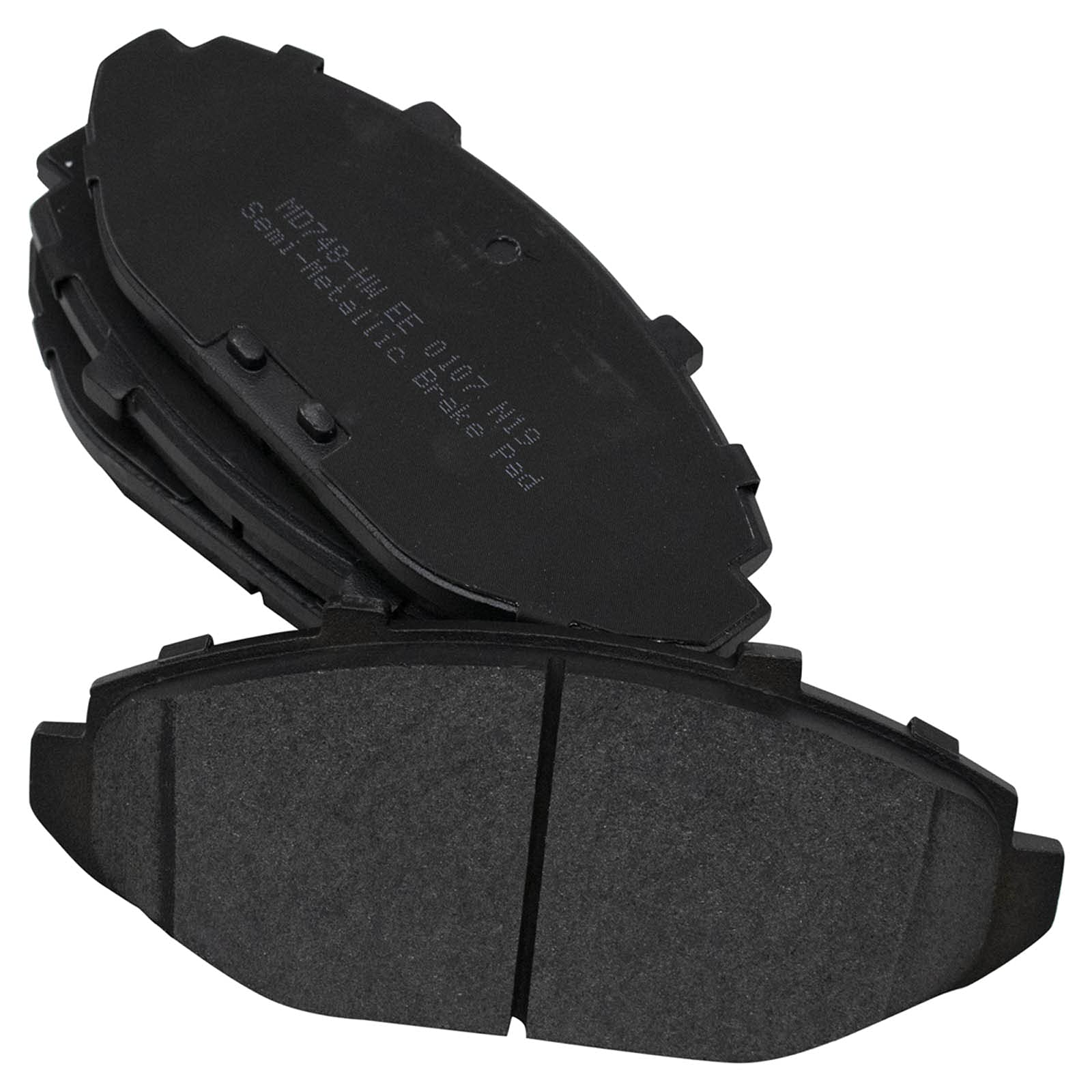 Trq Front Brake Pad & Rotor Kit Brake Pads Brake Rotor Semi-Metallic Compatible With 1998-2002 Ford Crown Victoria Lincoln Town