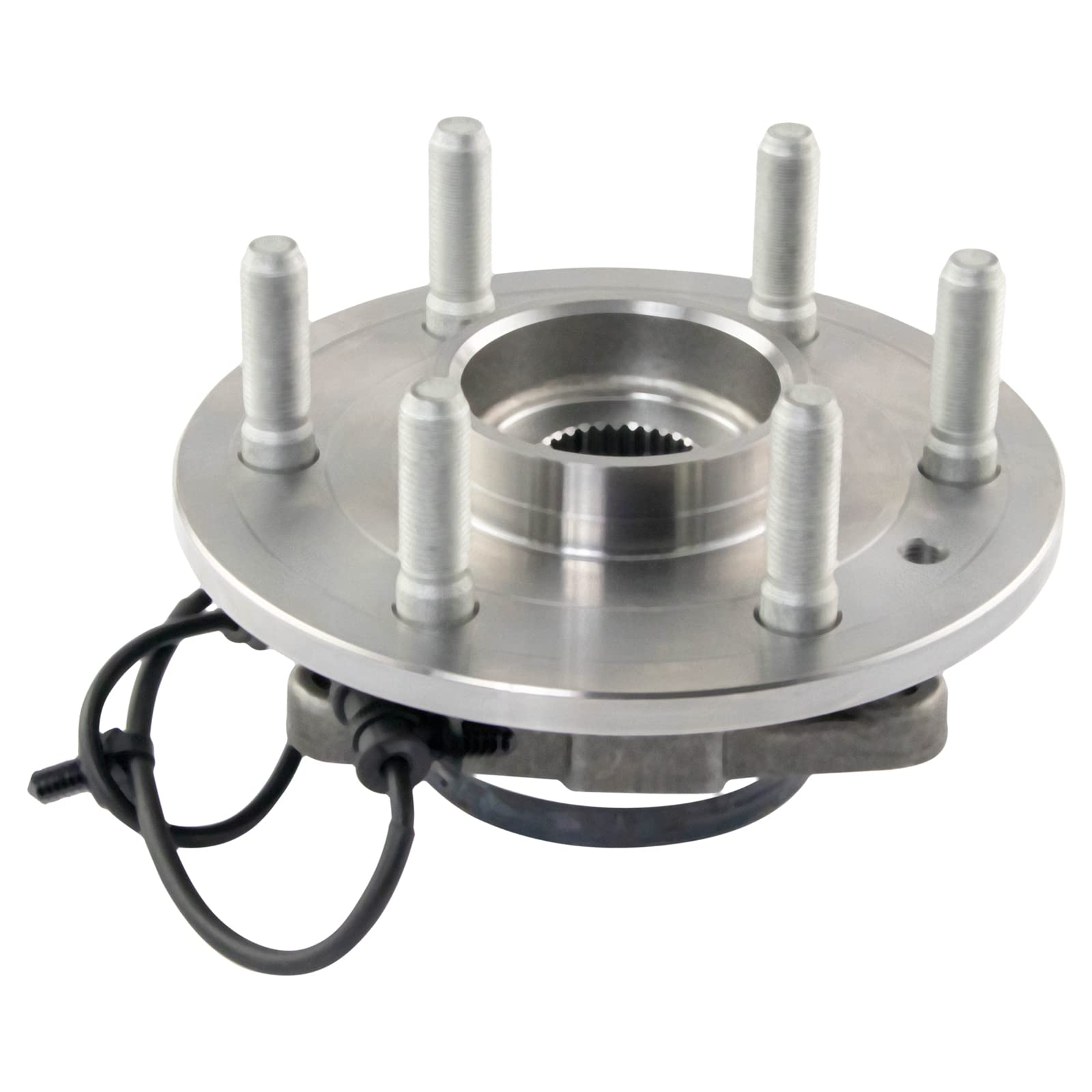 Trq Front Wheel Bearing & Hub Assembly With Abs Sensor Compatible With 2019-2023 Ram 1500