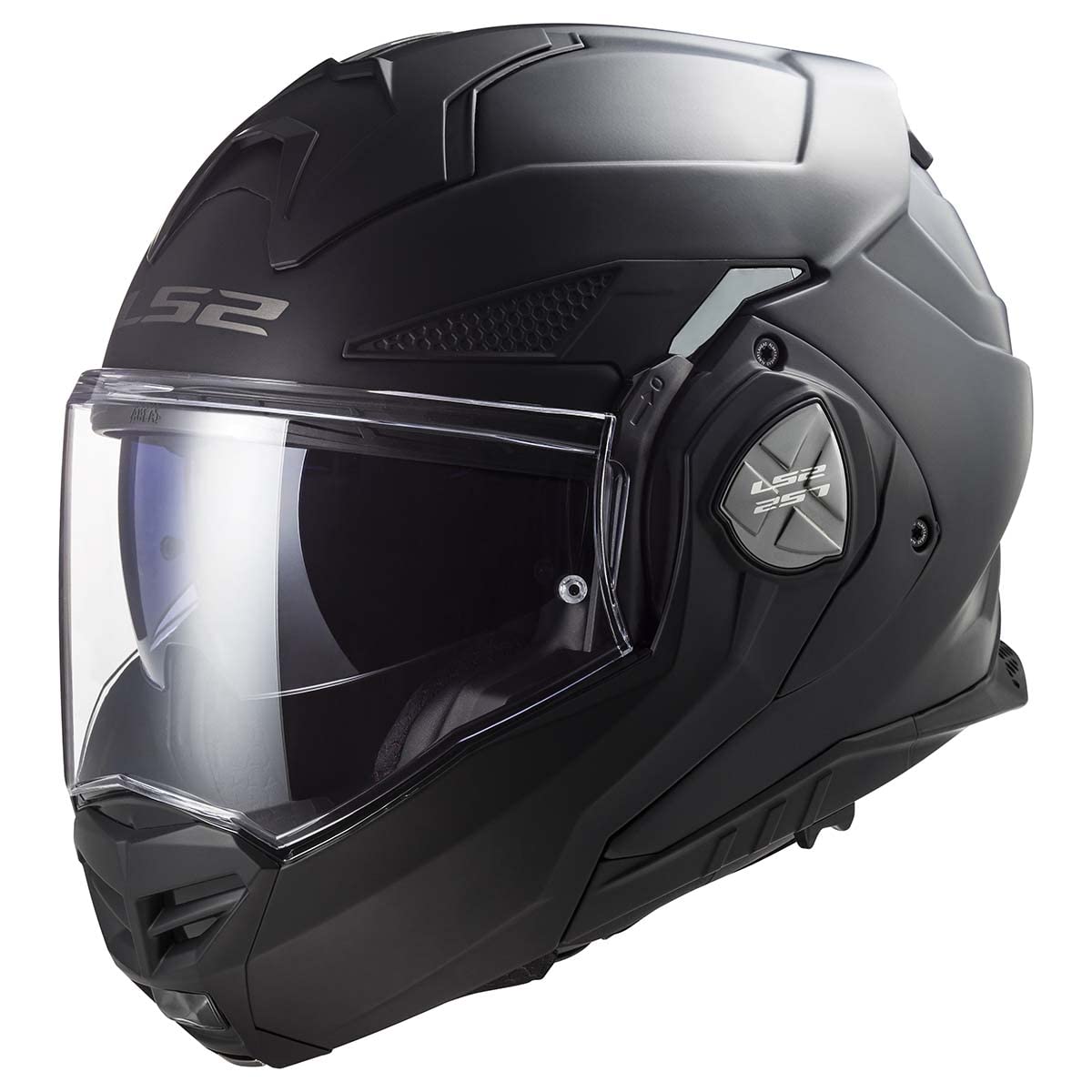 LS2 Helmets Advant X Modular Helmet (Matte Black - X-Large)