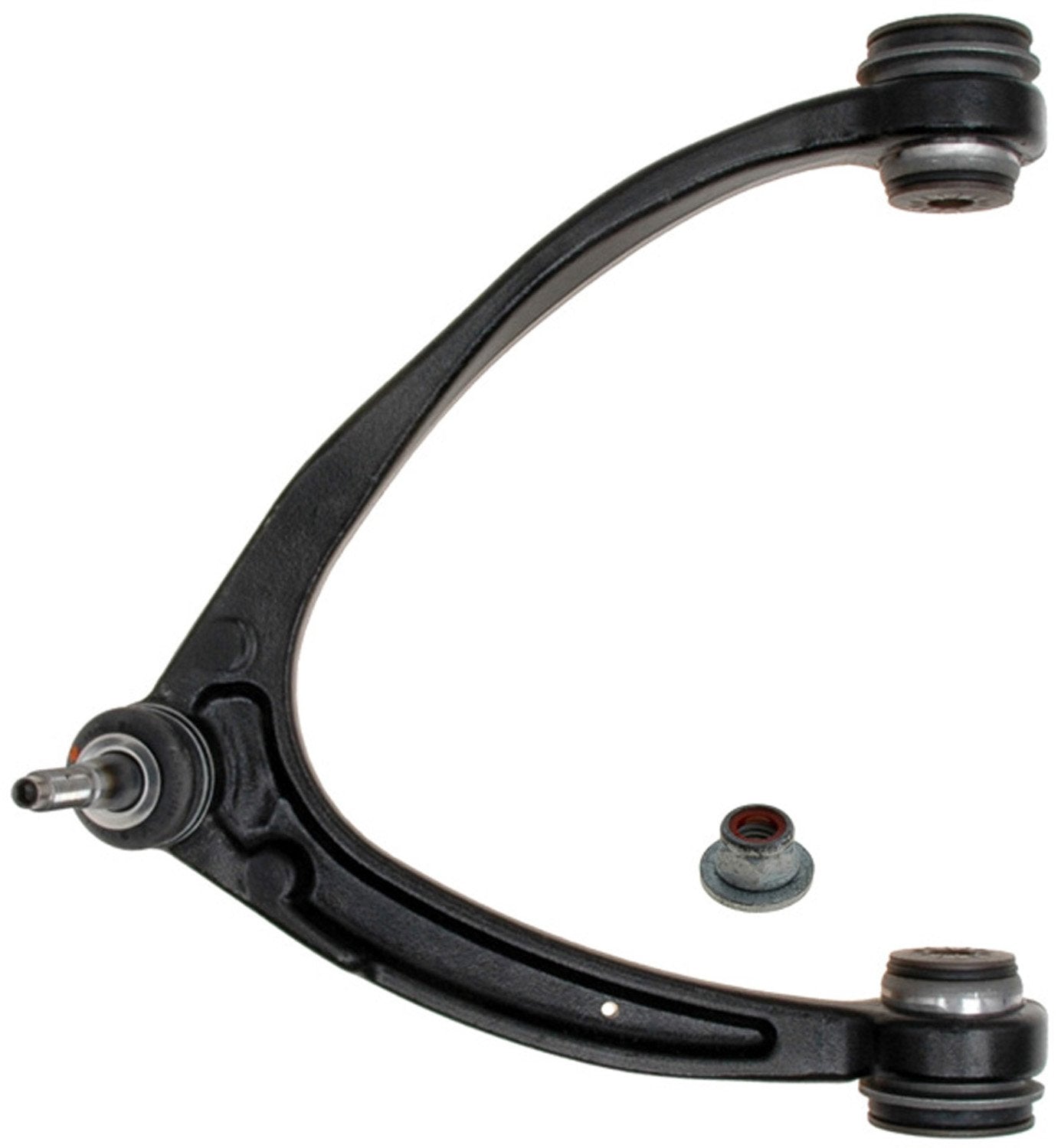 Acdelco Professional 45D3593 Front Passenger Side Upper Suspension Control Arm And Ball Joint Assembly , Black