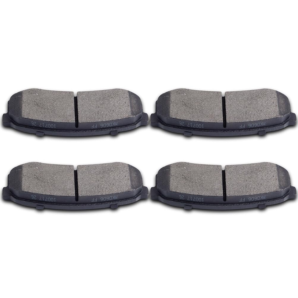 Eccpp D606-7487 Rear Semi Metallic Disc Brake Pad Set Fit For Lexus Gx460 2010-2019,For Lexus Gx470 2003-2009,For Lexus Lx450 19