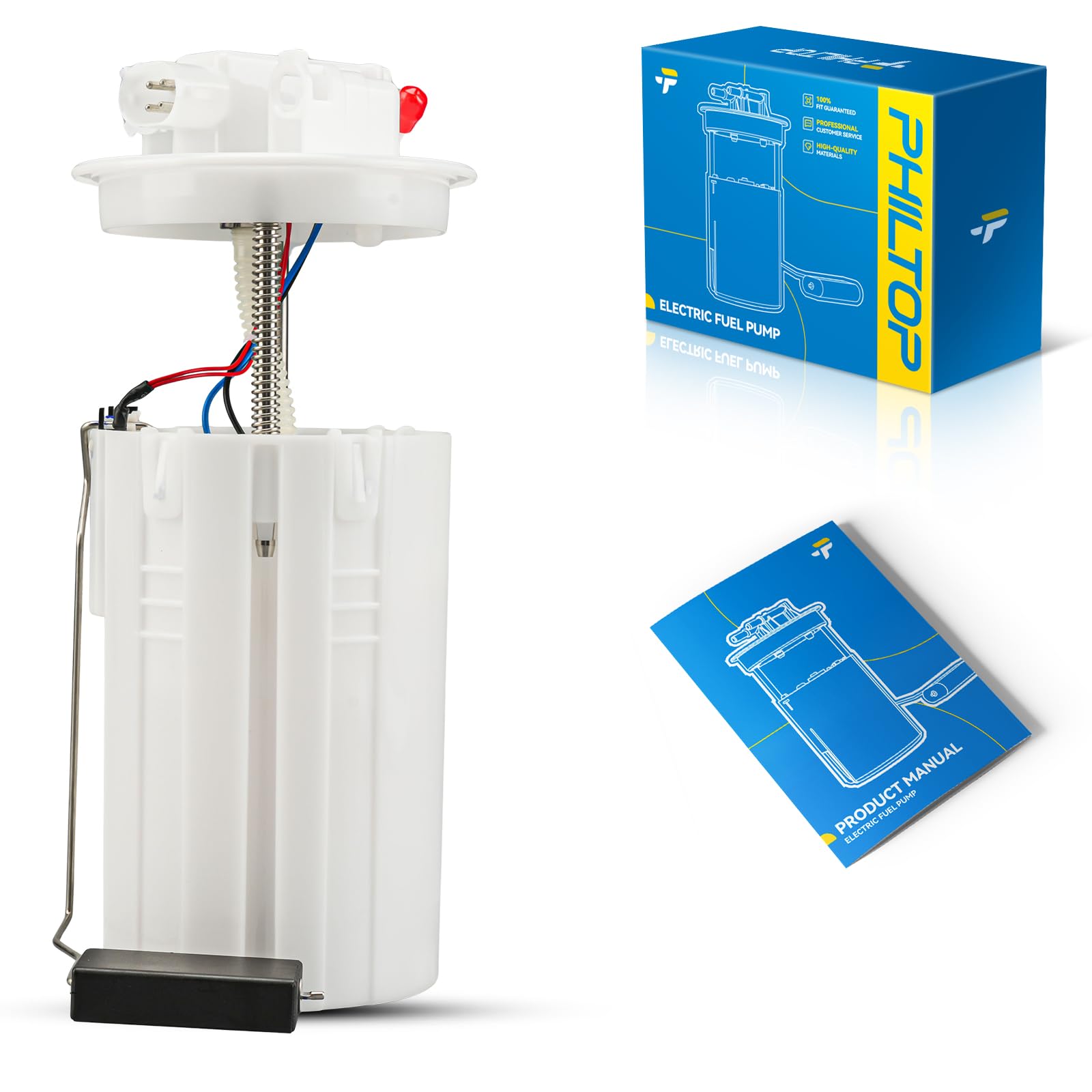 PHILTOP Electric Fuel Pump Assembly Fits for Land Rover Freelander 2002 2003 2004 2005, FG1409