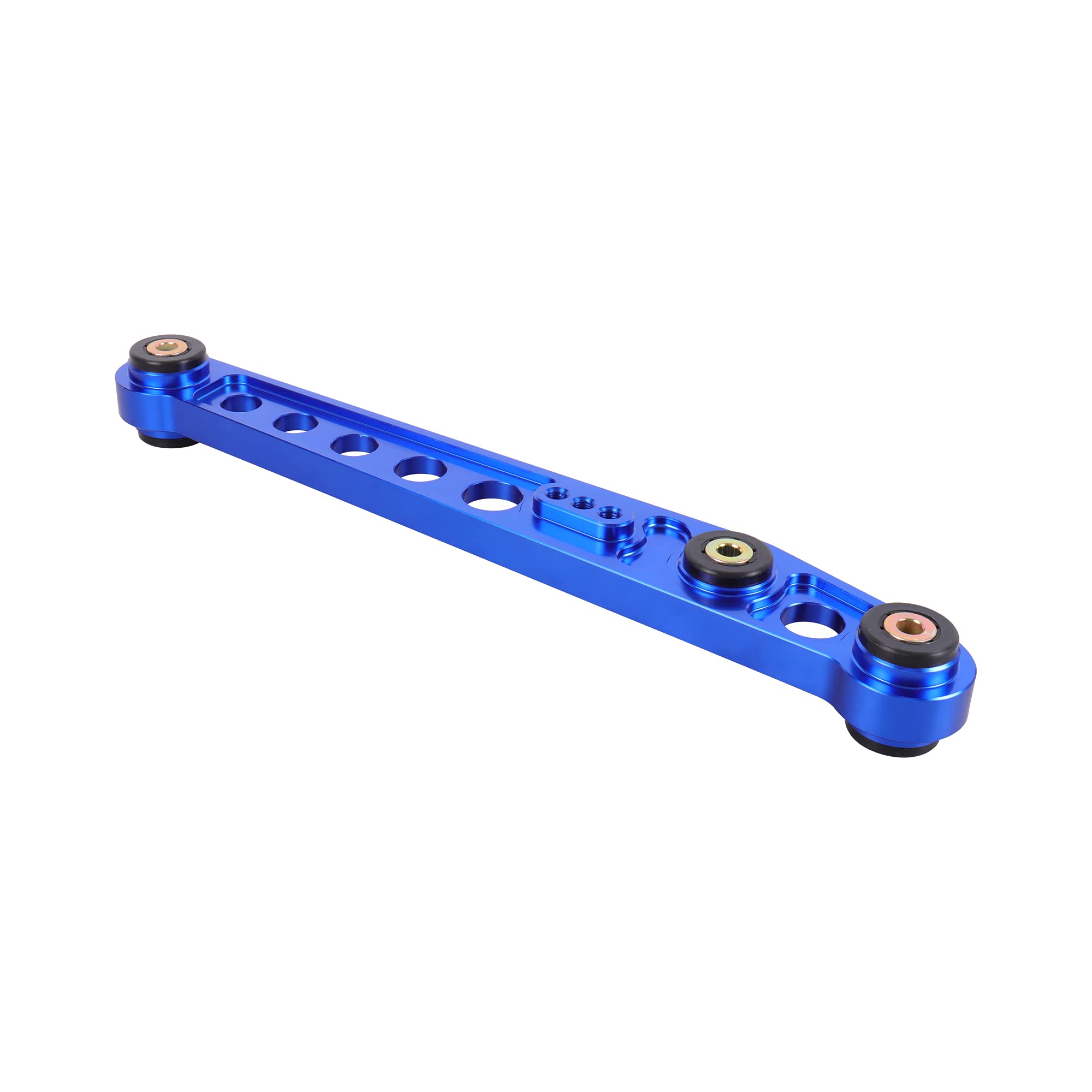 KUIPERAUTO Rear Lower Control Arm Suspension Kit - Aluminum Subframe Brace Tie Bar for 1996-2000 Honda Civic EK - Blue