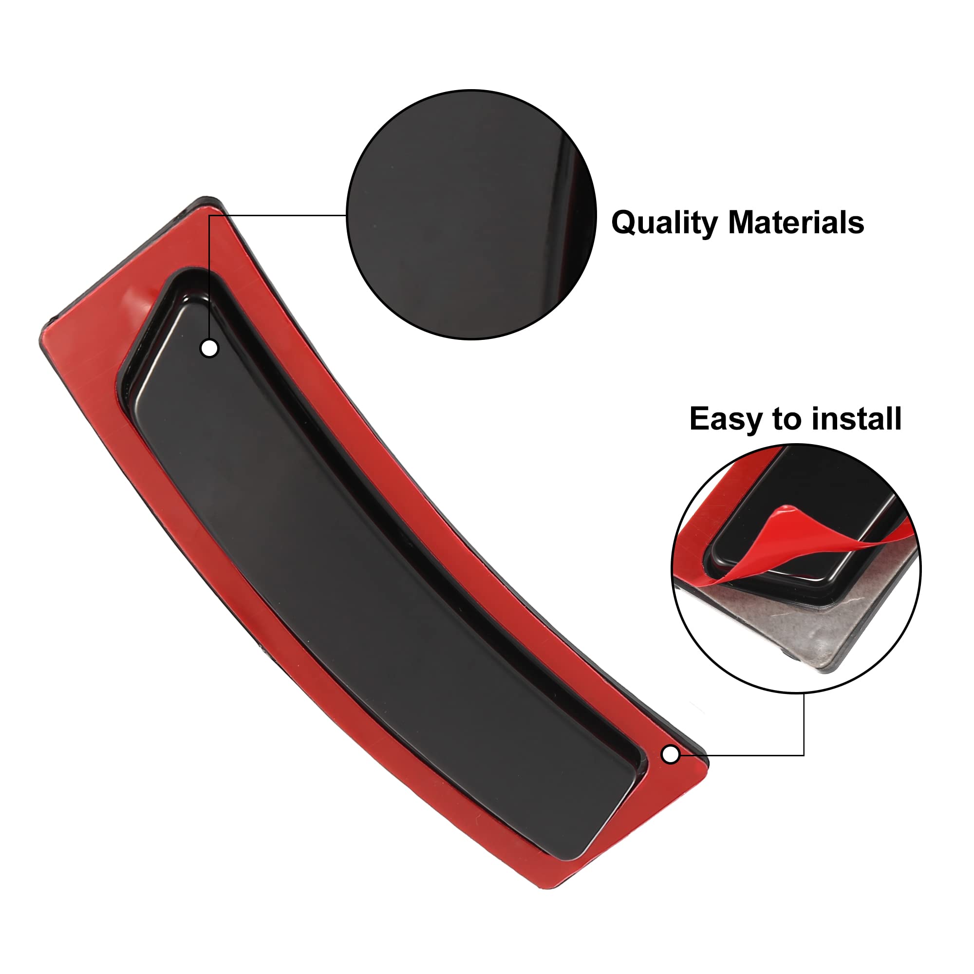 X AUTOHAUX Pair 63147295541 63147295542 Front Bumper Reflector Side Marker for BMW F30 3 Series 320i 340i M Sport 2016-2018 Repl