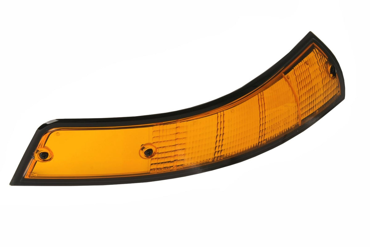 URO Parts 91163194800 Turn Signal Lens, Front Right, Amber w/Black Trim, USA Version