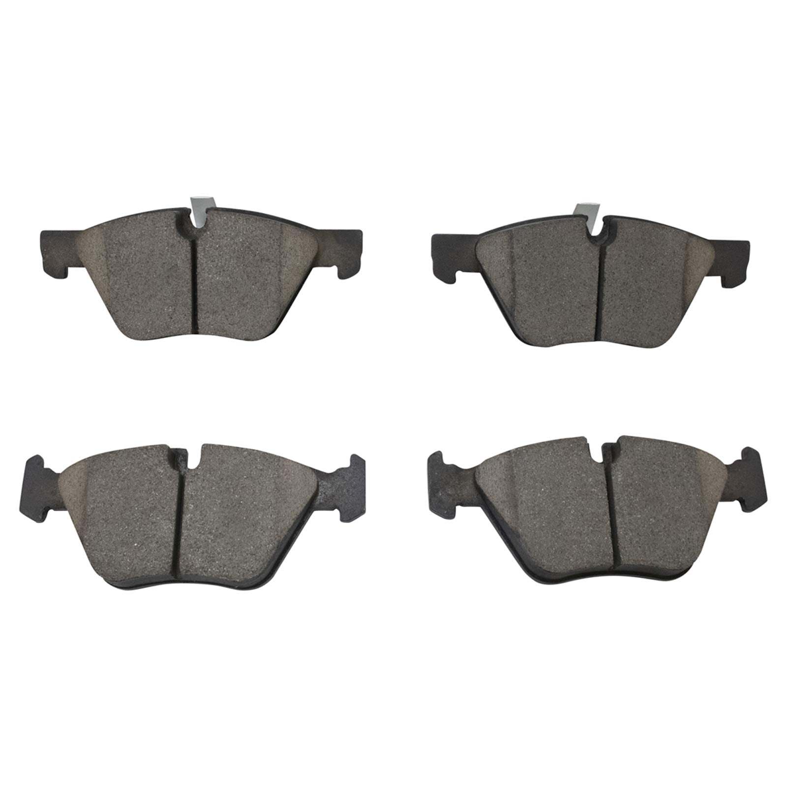 TRQ Front Brake Pads Ceramic Compatible with 2008-2013 BMW 128i 2006 325i 325xi 2007 328i 328xi 330i 330xi 335xi 2004-2007 525i