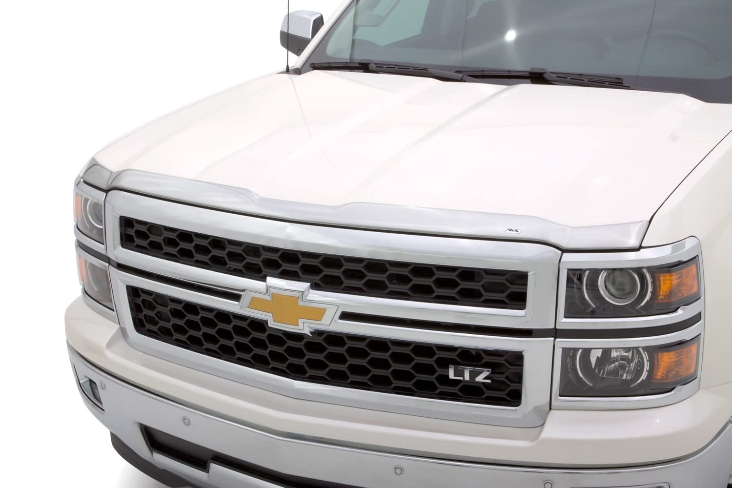 Auto Ventshade [Avs] Aeroskin / Hood Protector | Fits 2014 - 2015 Chevrolet Silverado 1500, 1 Pc. | Chrome - 622062
