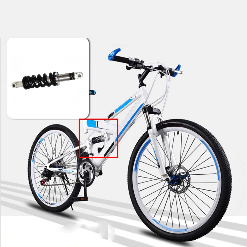 CYDZSW Bicycle Motorcycle Shock Absorber,215mm/8.46in 2000LBS Rear Sprin Shock Damper Universal Fits for Moped Scooter Pit Dirt