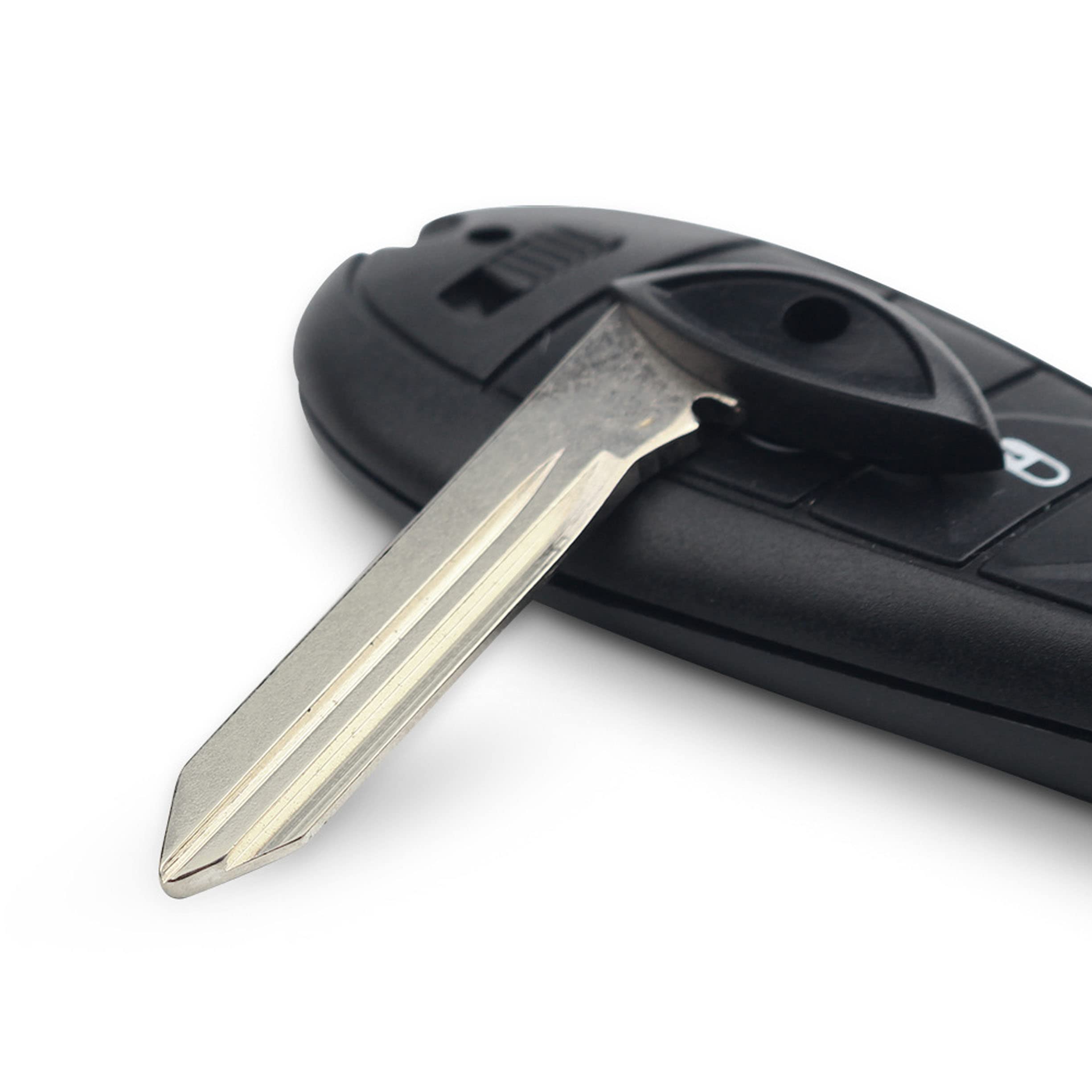 Wkedqaf Replacement For Keyless Entry Remote Key Fob Shell Case Fit For 2008-2015 Chrysler Town And Country 2008-2014 Dodge Gran