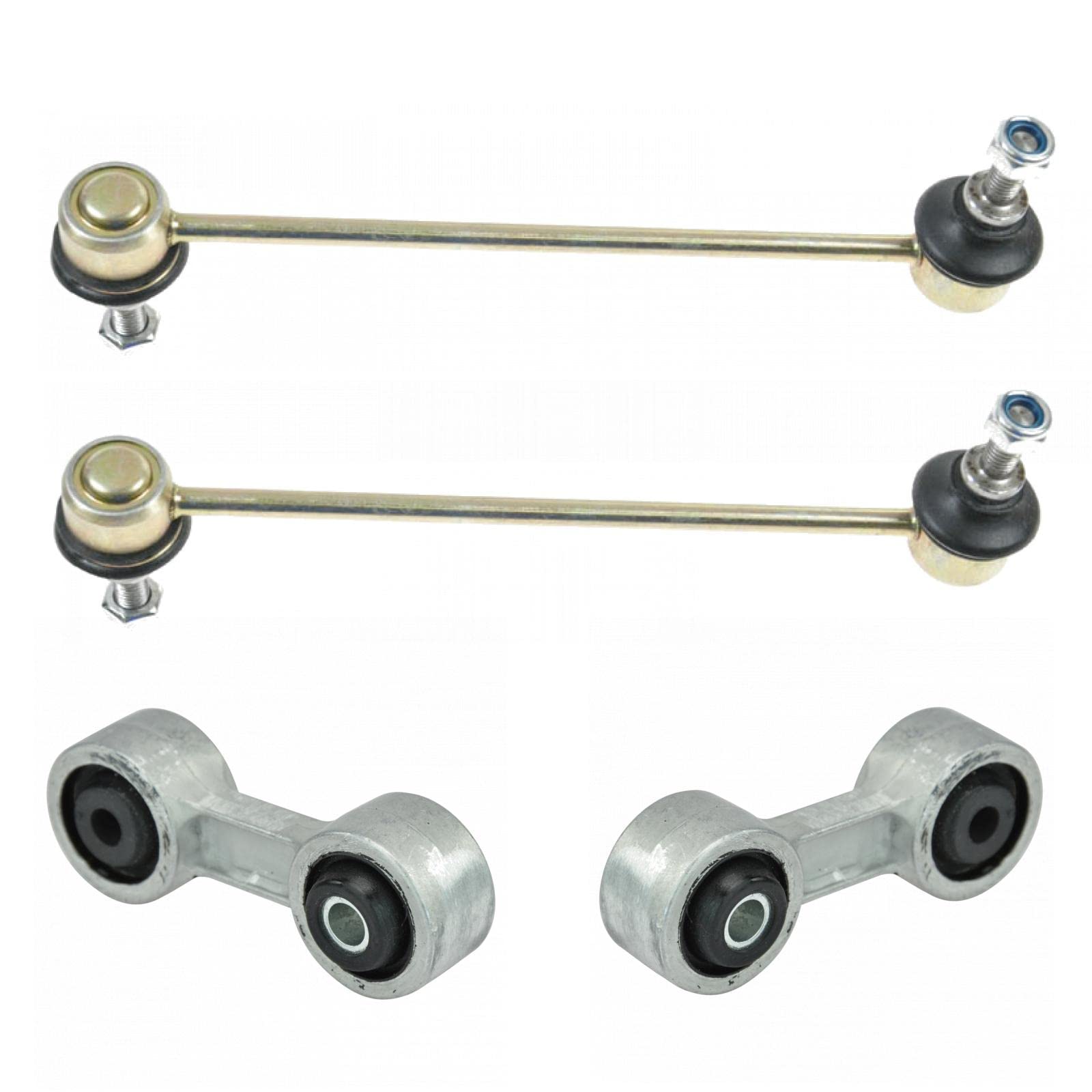 Trq Front & Rear Suspension Sway Bar End Link Kit Set Of 4 For Bmw New