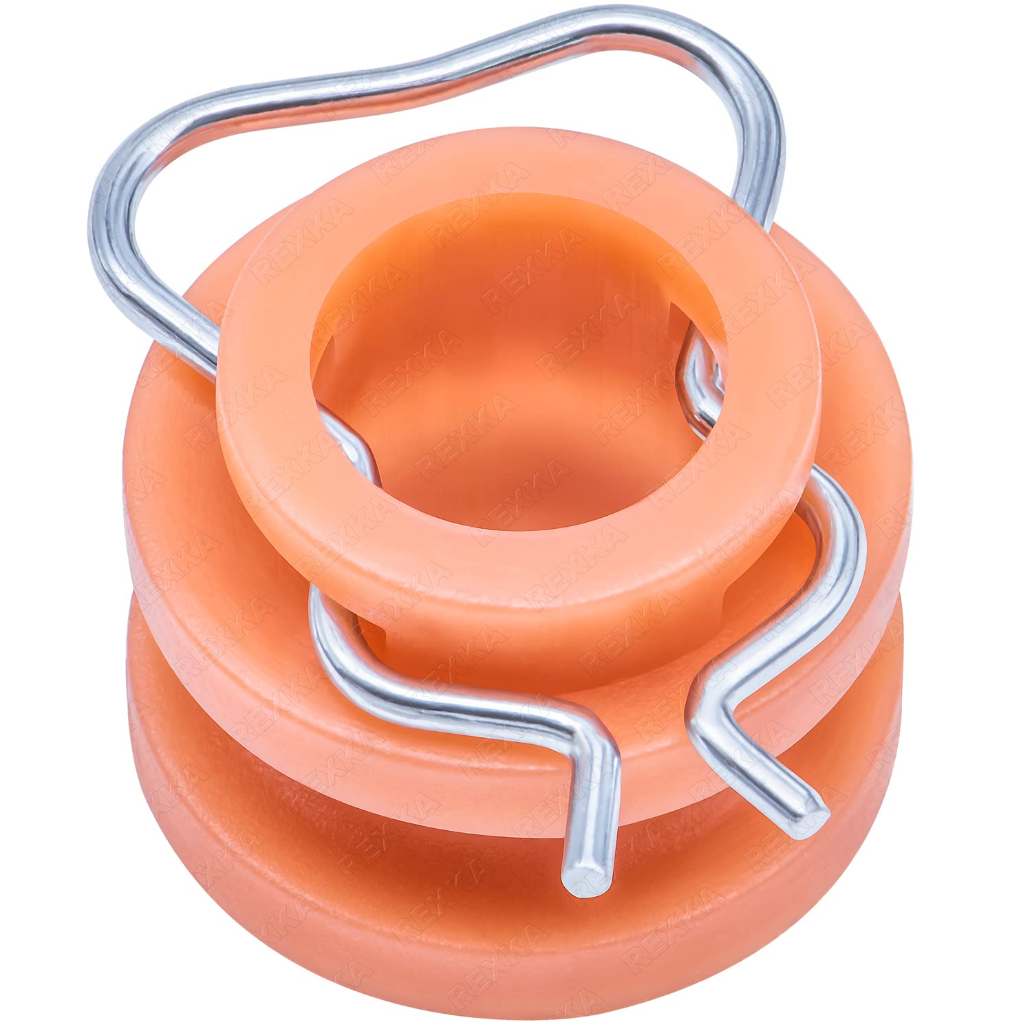 Rexka 20Pcs Window Regulator Roller For Ford C0Ab-6423240-B Edsel Mercury Mustang Falcon F-Series Truck Comet Bronco