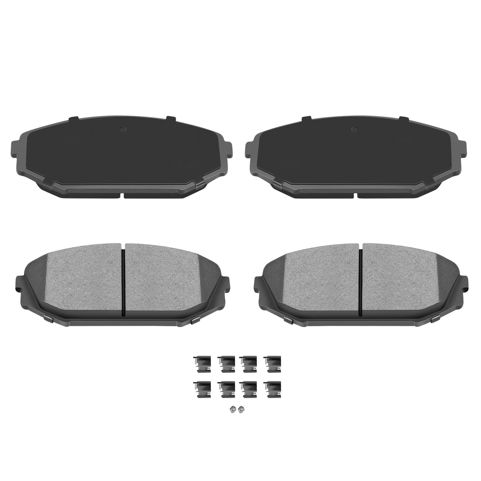 Automuto 4Pcs Front Ceramic Disc Brake Pads Set D793 For Acura Mdx 2001-2002,For Honda Odyssey 1999-2004