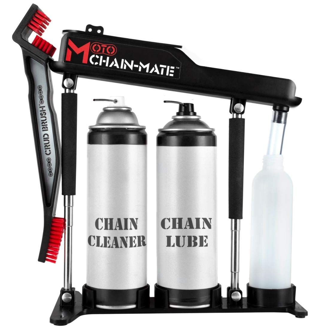 Gearhead Zone Moto Chain-Mate Motorcycle Chain Cleaning & Lubrication Kit - Model MCM101