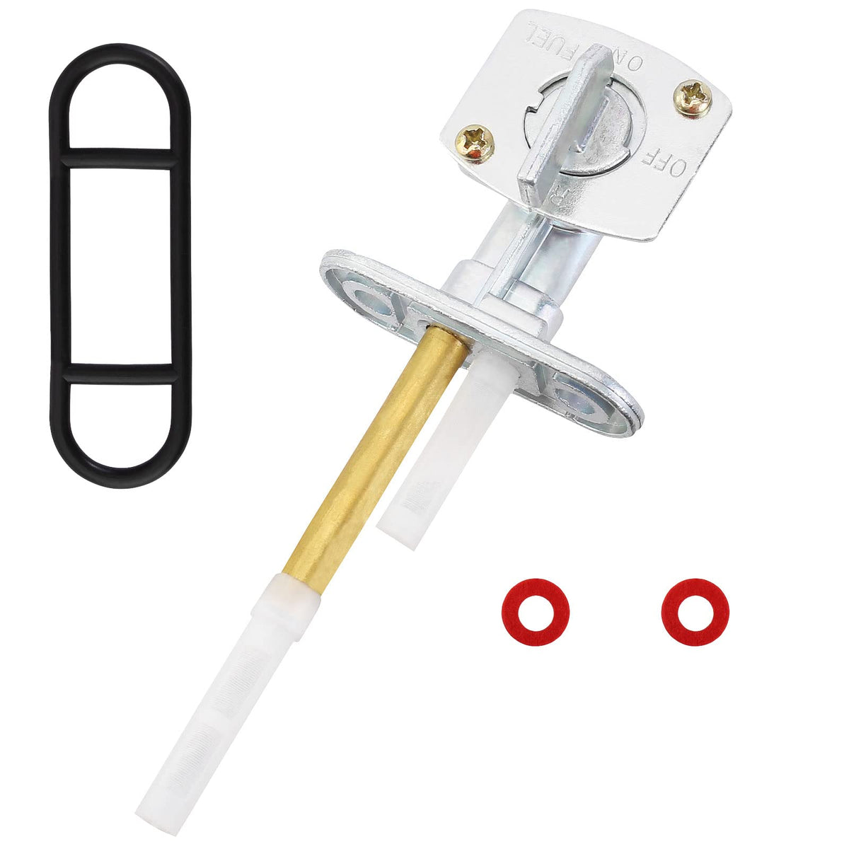 QAZAKY Fuel Gas Tank Petcock Valve Switch Compatible with Polaris Predator 500 Trail Blazer 250 Big Boss 300 400L Magnum 425 Spo