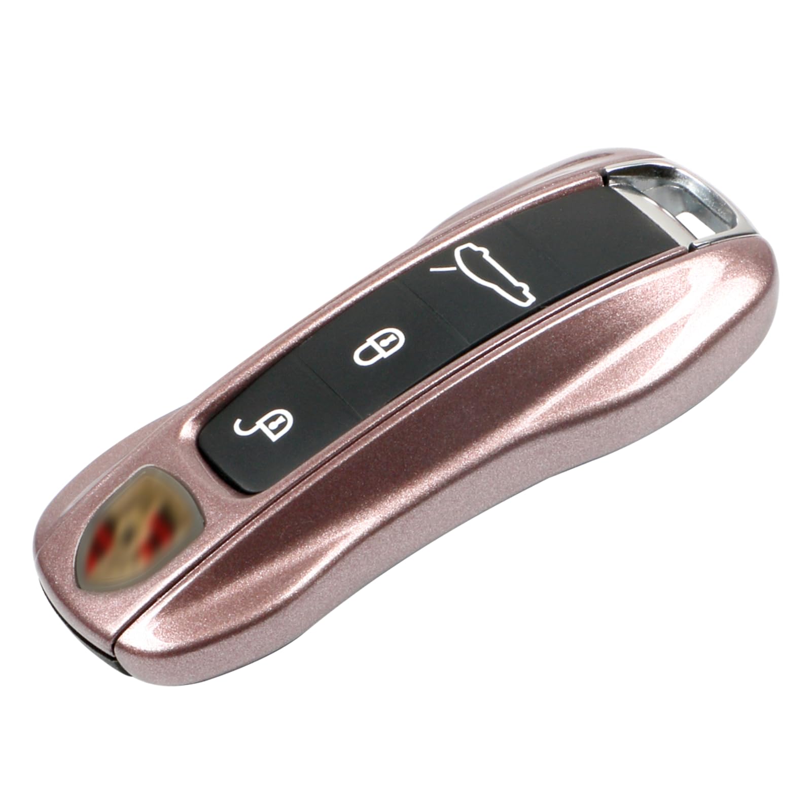Jaronx Compatible with Porsche Key Fob Cover, Compatible with Porsche Cayenne Panamera Key Cover 2018-2024, Compatible with Pors