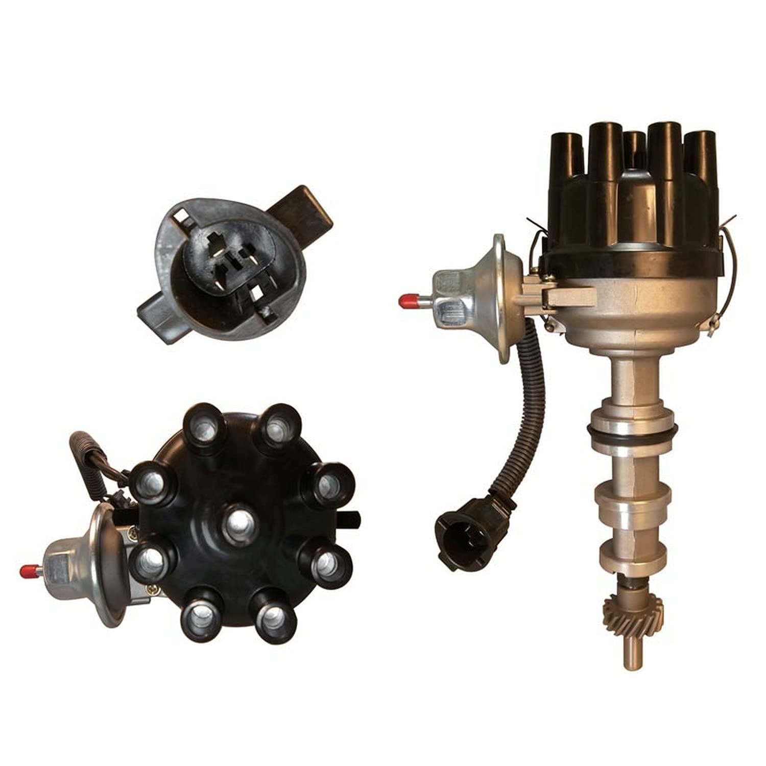 New Distributor Compatible With 1974 1975 1976 Compatible With F-100 F150 F250 F350 F500 5.9 360, Replaces D5Te 12127-Ea, D5Te 1