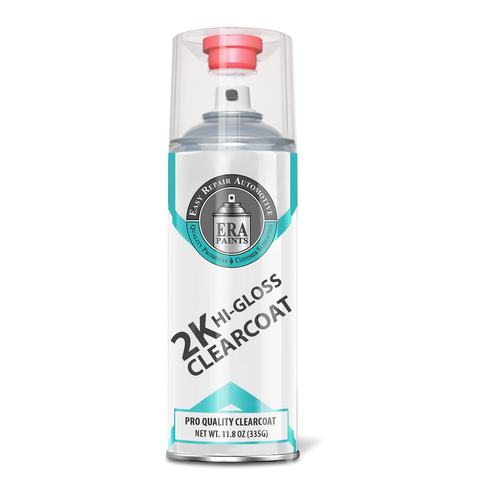 Era Paints 2K High Gloss Automotive Clear Coat Spray/Aerosol Can - Professional Quality & Finish - Easy To Use - Best Value (1 P