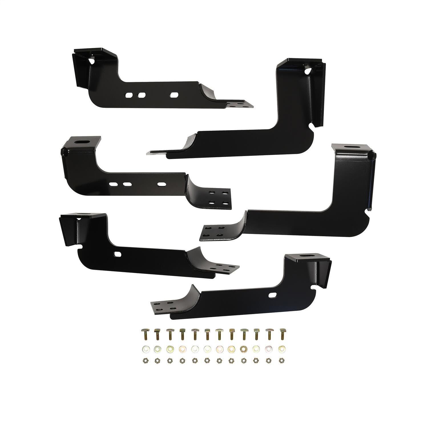 Westin 22-1075 Premier Oval Nerf Bar Mount Kit Fits 2004-2013 Silverado Sierra 1500 2001-2006 Silverado Sierra 1500Hd 2001-2014 Silverado Sierra 2500 3500Hd Crew Cab Black Pair