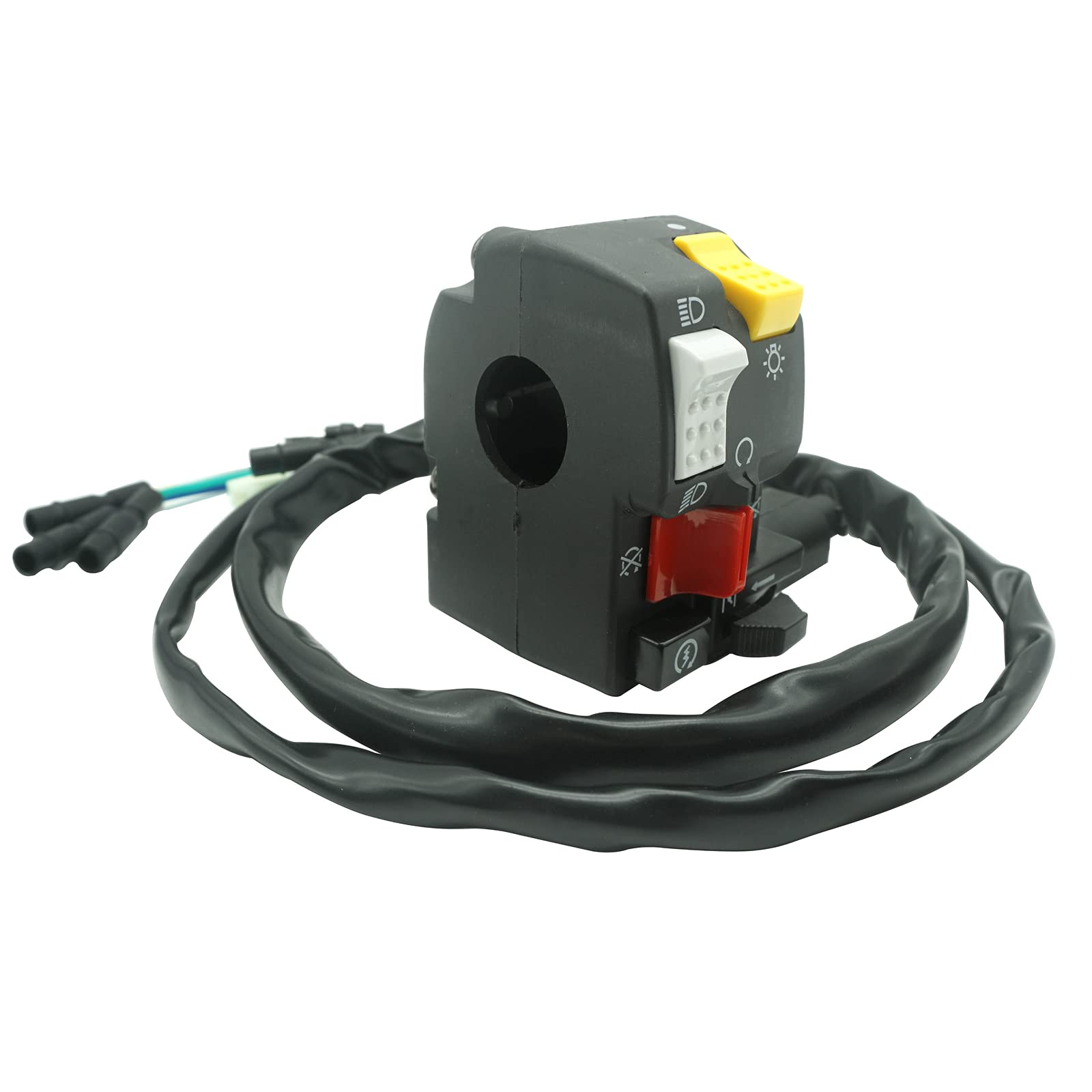 M Mati Handlebar Switch Start Kill Stop Headlight For Honda Trx300 Trx300Fw Fourtrax 1996-2000 35020-Hm5-A10