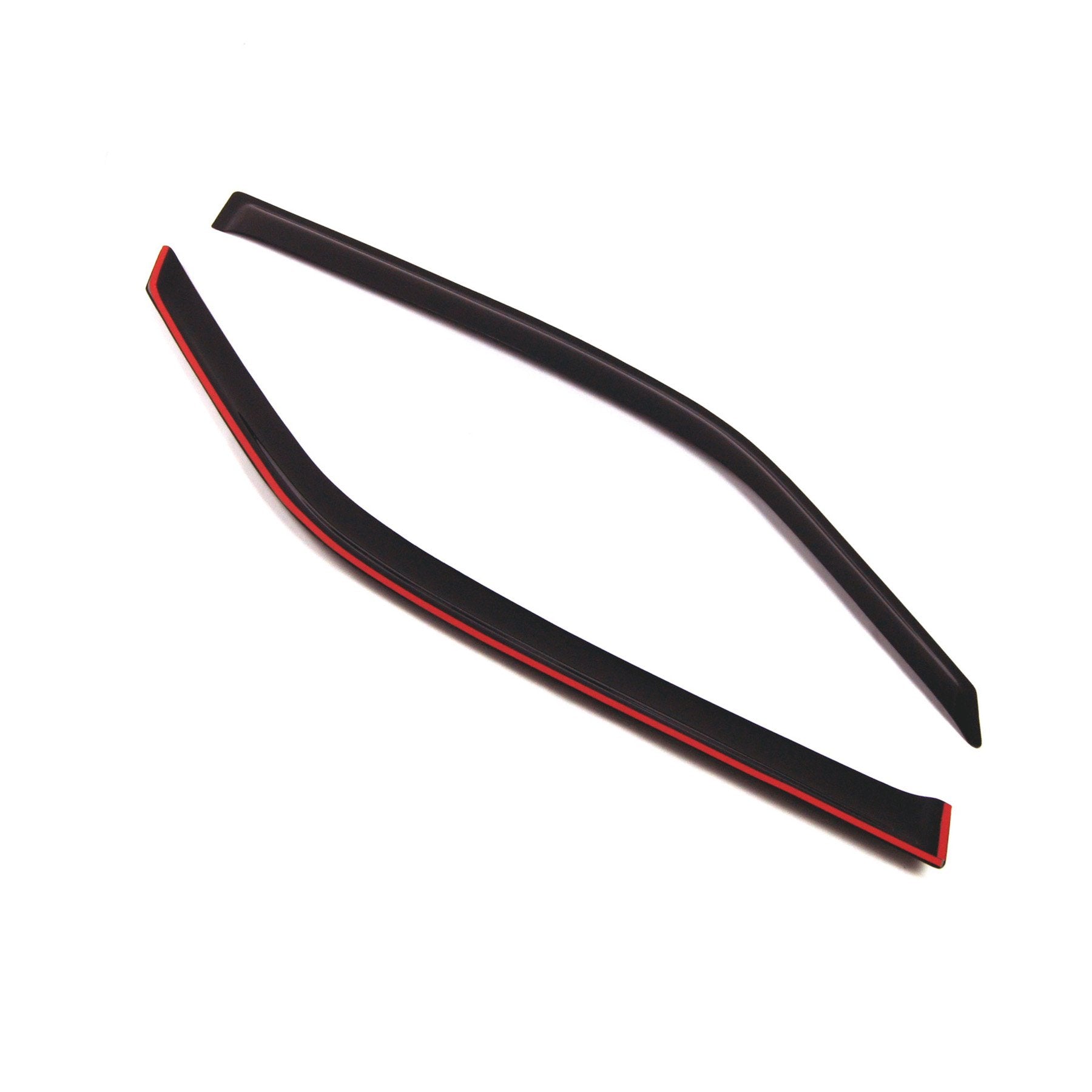 Tuningpros Wd2-034 Dark Smoke 2 Pcs Set Window Visor (Outside Mount) Deflector Rain Guard Compatible With 1982-1994 Chevrolet Ca