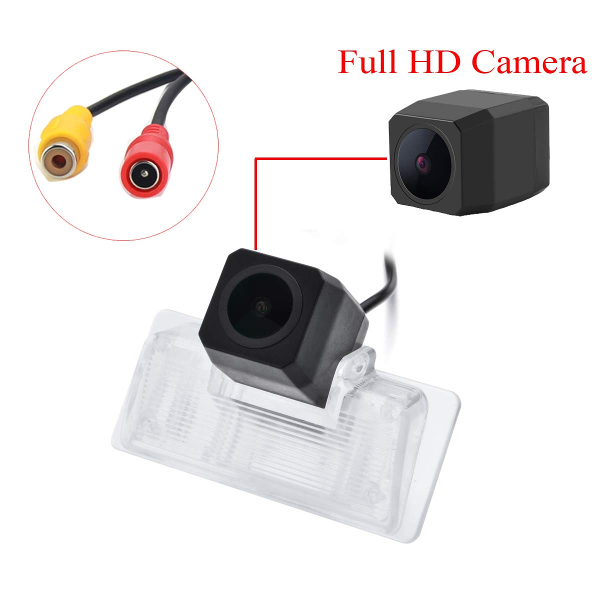 Asatah Full Hd Car Rear View Camera For Nissan Altima/Latio/Tiida Sedan/Maxima/Teana &Vehicle Camera Waterproof And Shockproof R