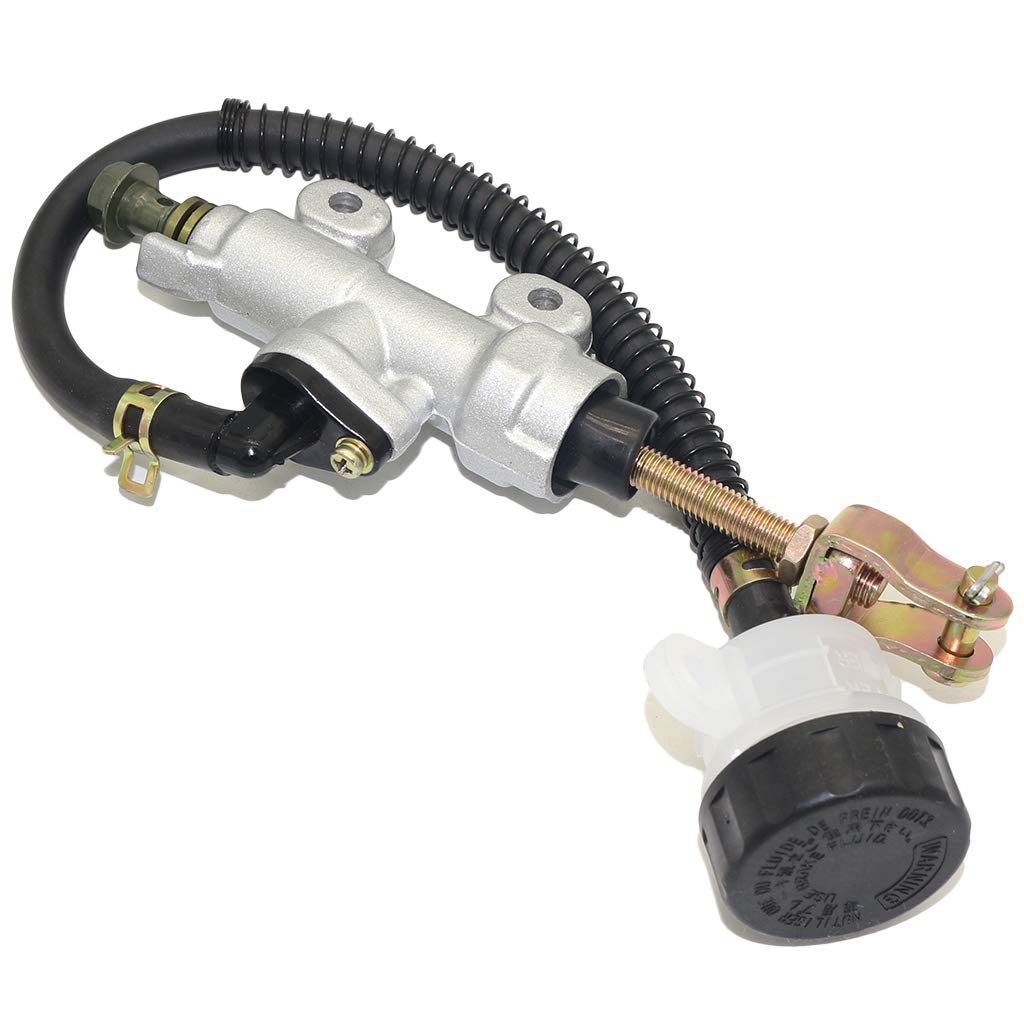 Cncmotok Rear Brake Master Cylinder Reservoir Compatible 50Cc 70Cc 110Cc 125Cc Yerf Dog 150Cc Arctic Cat 700 Efi 2006 Roketa Taotao Atv Dirt Pit Bike American Sportworks Carbide Karts Honda Atc 250R